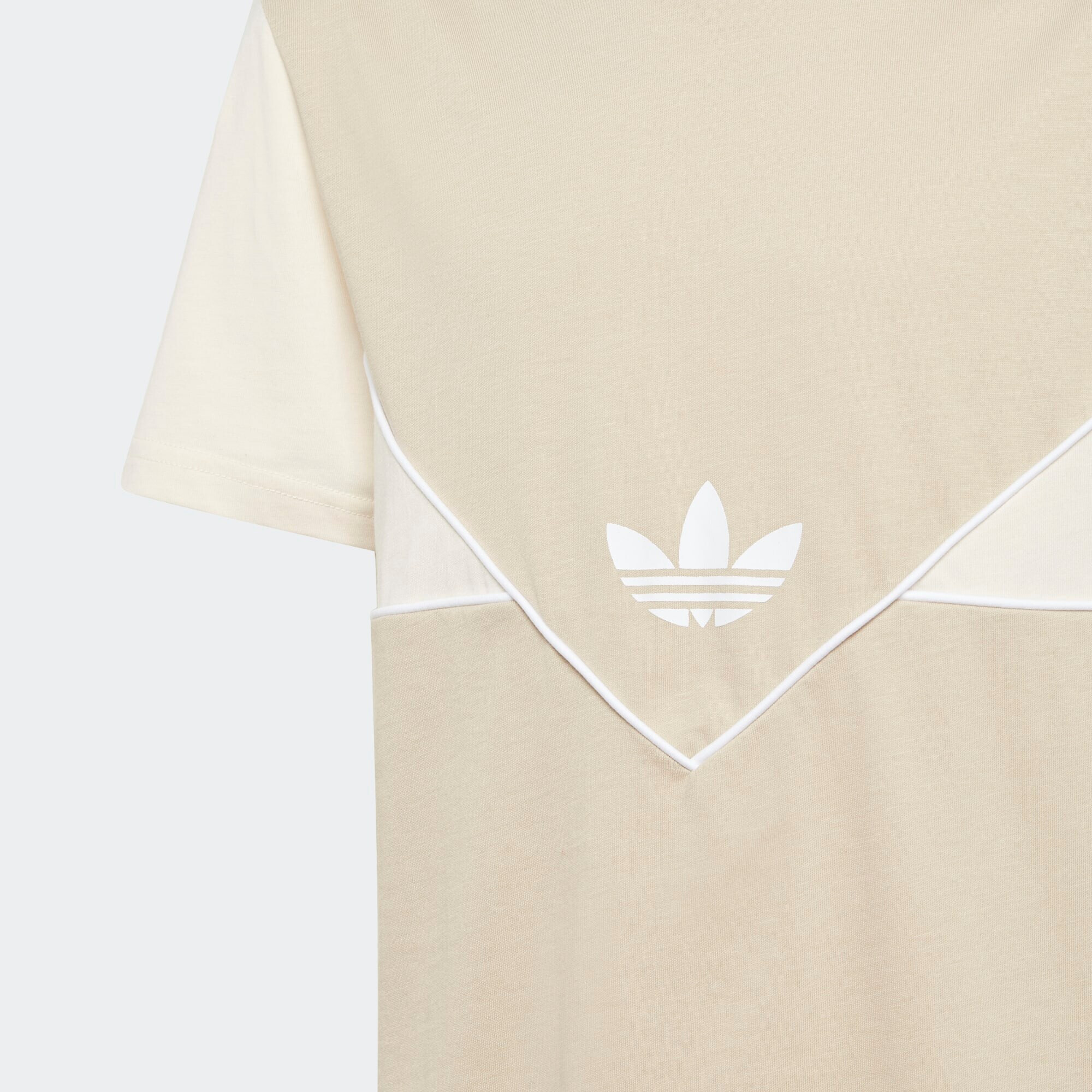 ADIDAS ORIGINALS Tricou 'Adicolor' bej / nisipiu / alb - Pled.ro