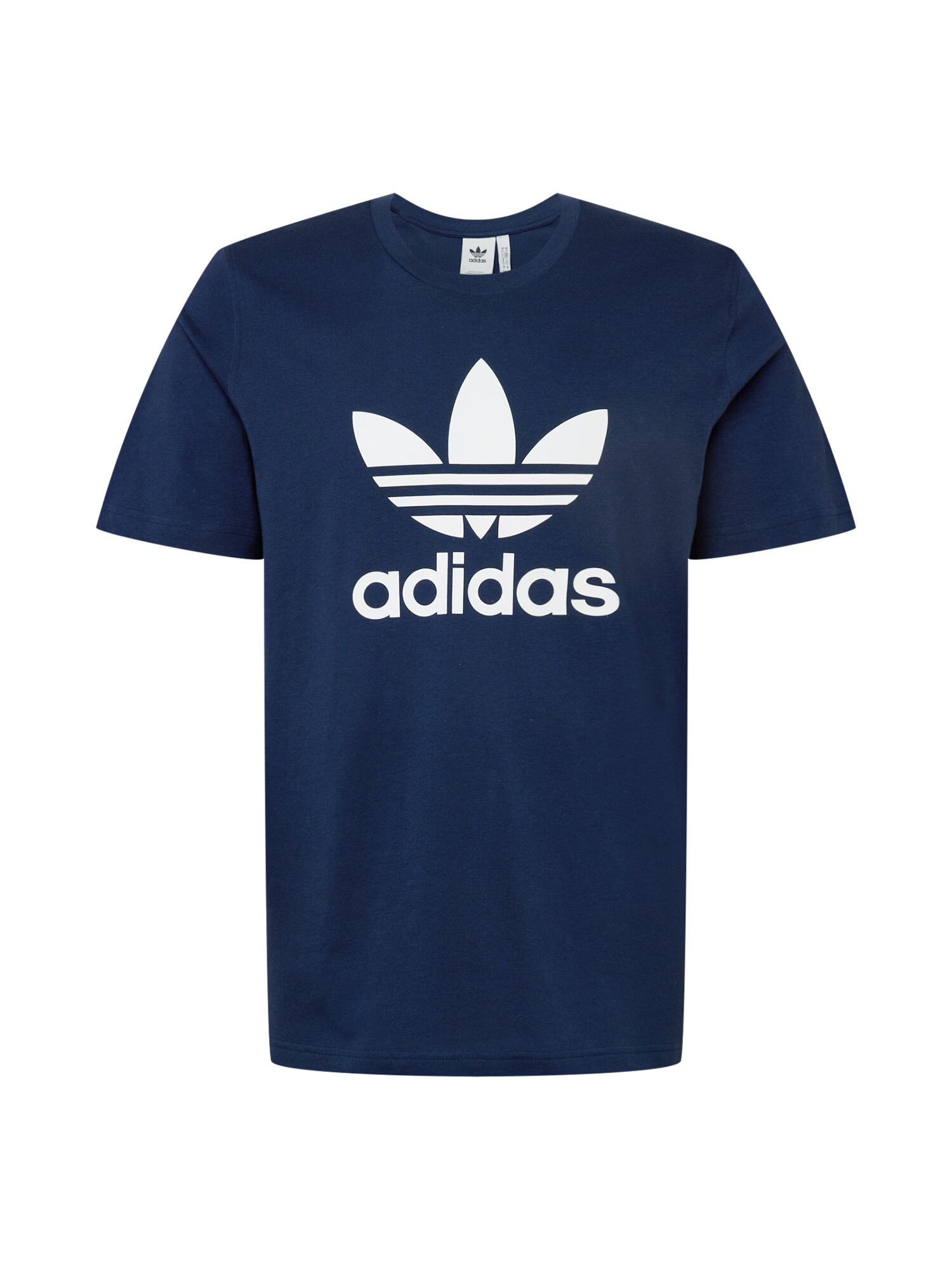 ADIDAS ORIGINALS Tricou bleumarin / alb - Pled.ro