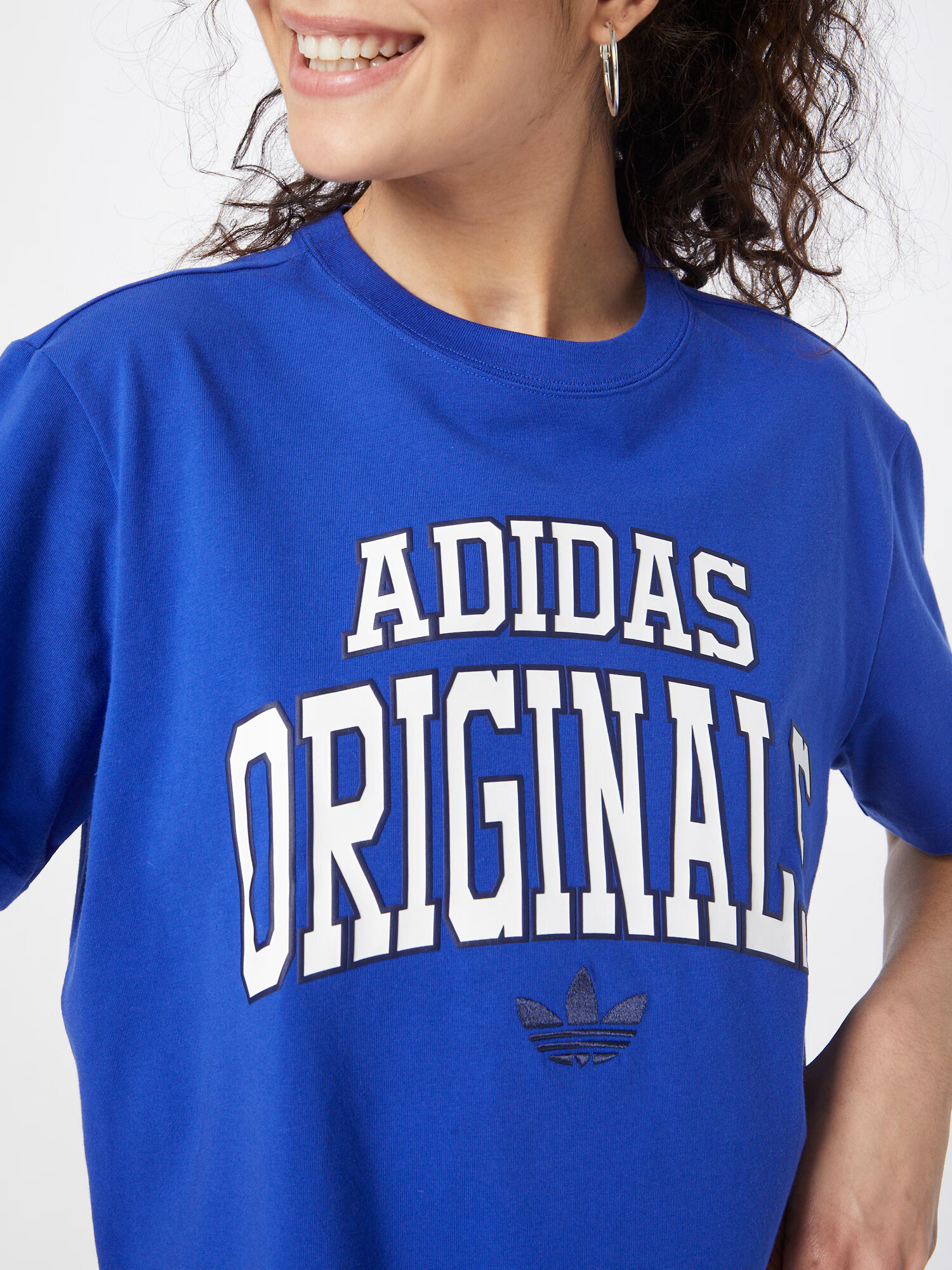 ADIDAS ORIGINALS Tricou bleumarin / albastru regal / alb - Pled.ro