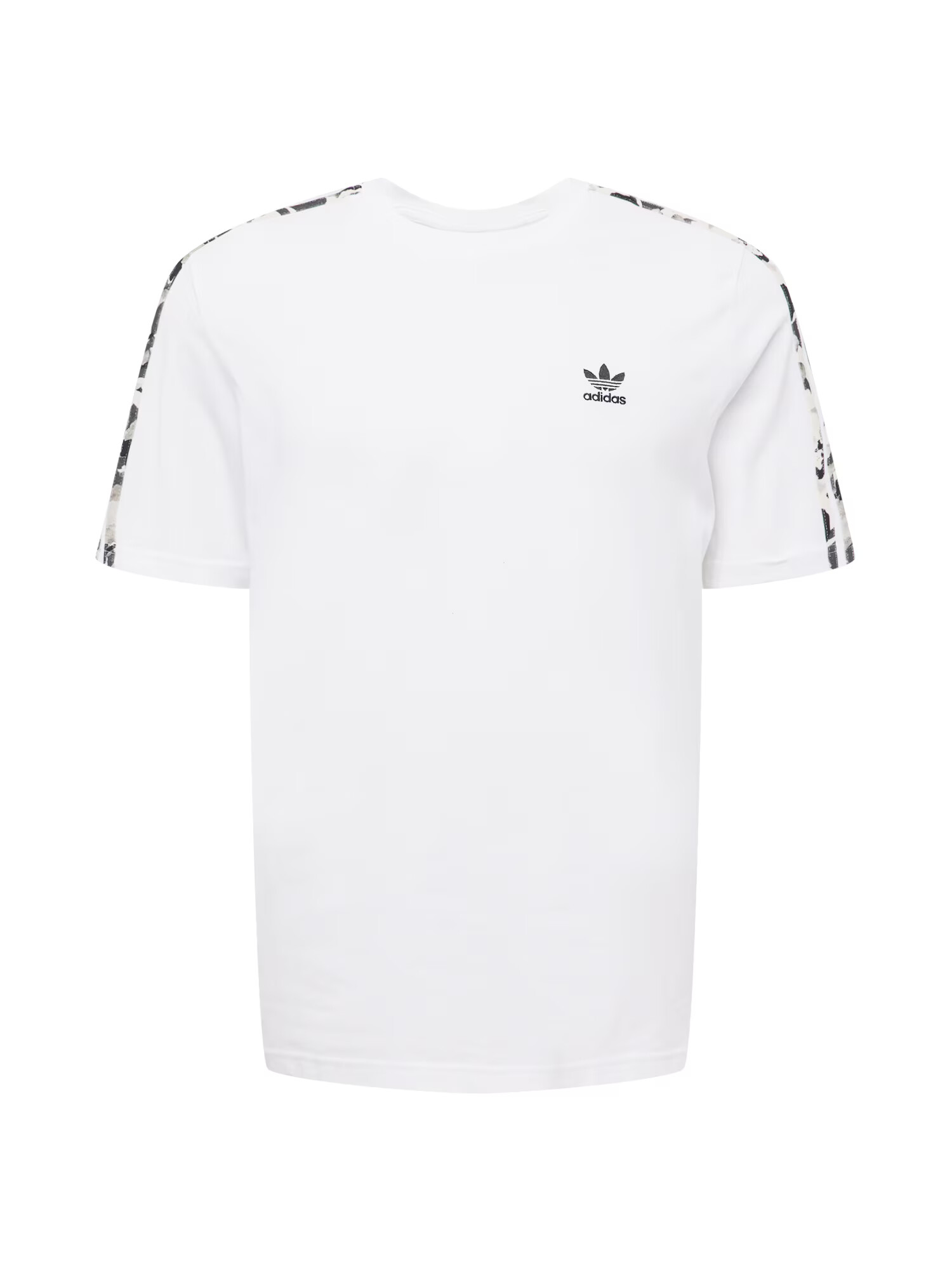 ADIDAS ORIGINALS Tricou '3-Stripes Camo' bej / gri / negru / alb - Pled.ro