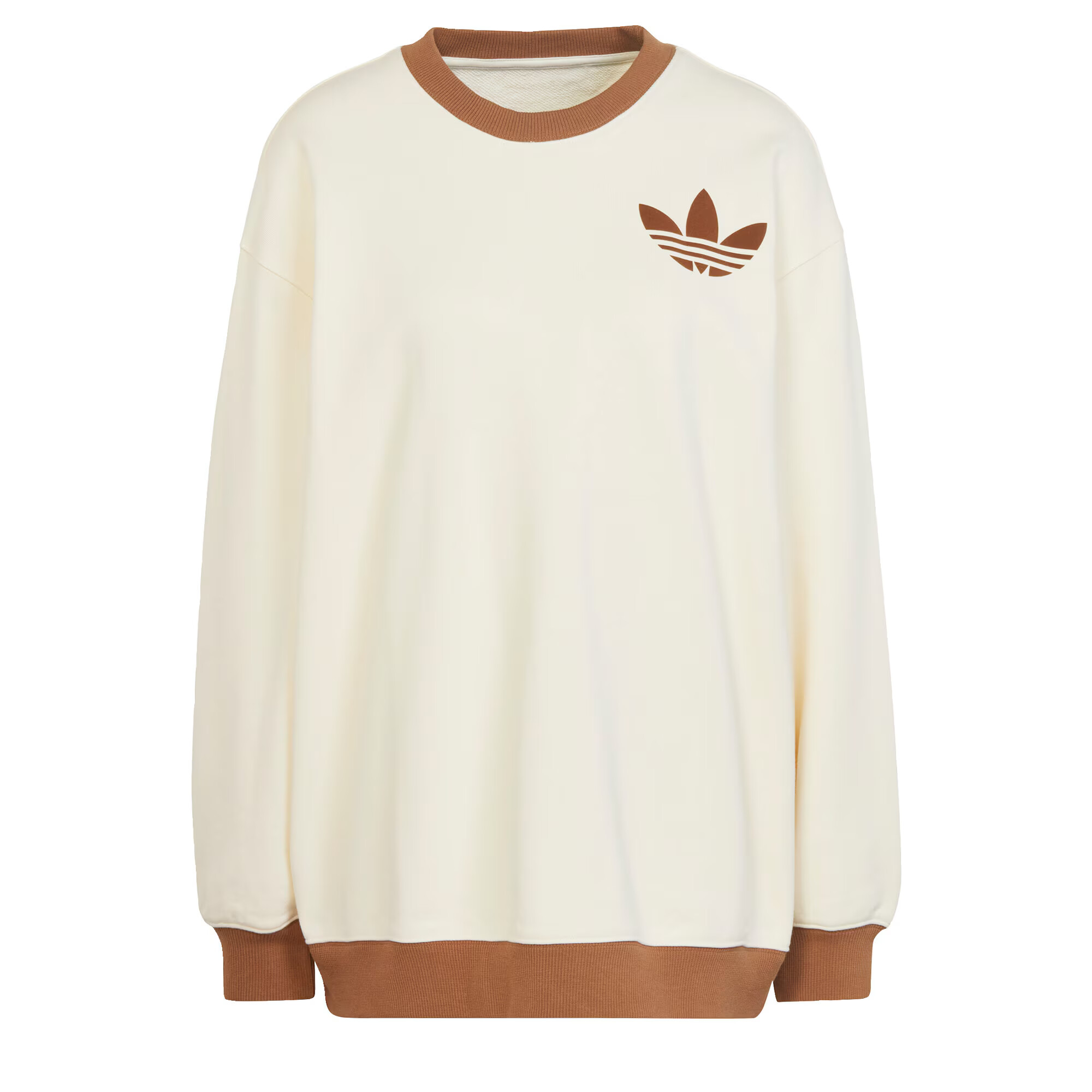 ADIDAS ORIGINALS Tricou crem / maro - Pled.ro