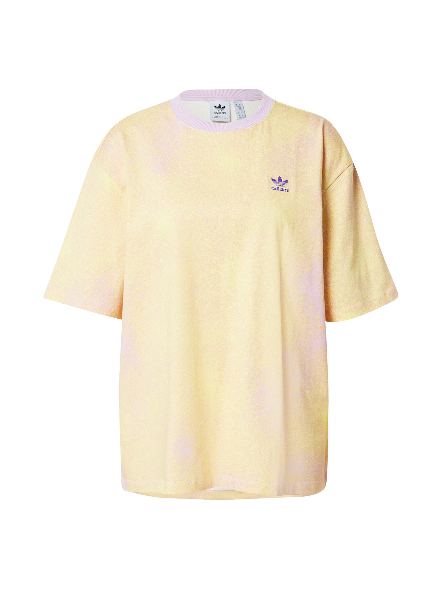 ADIDAS ORIGINALS Tricou galben deschis / lila - Pled.ro