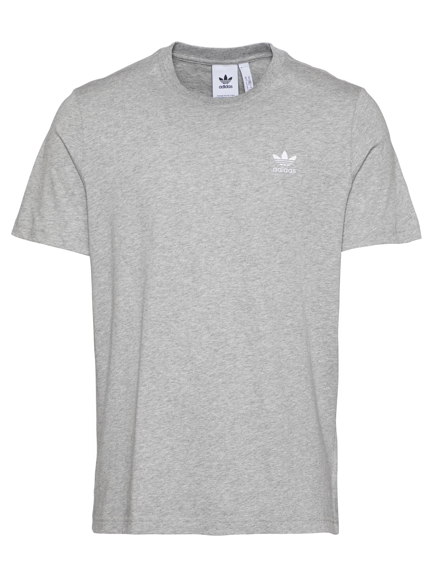 ADIDAS ORIGINALS Tricou gri amestecat / alb - Pled.ro