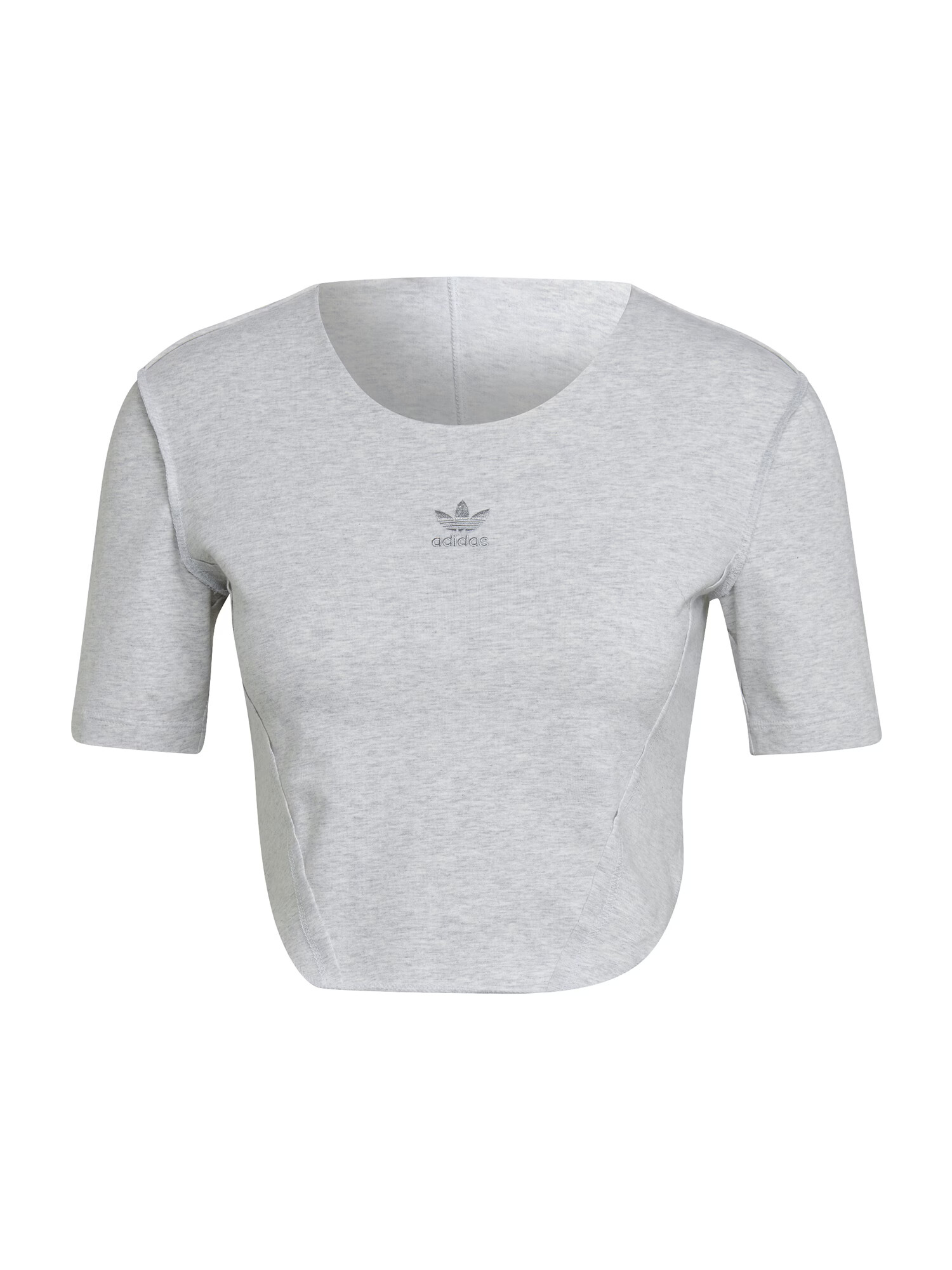 ADIDAS ORIGINALS Tricou 'Loungewear' gri amestecat - Pled.ro