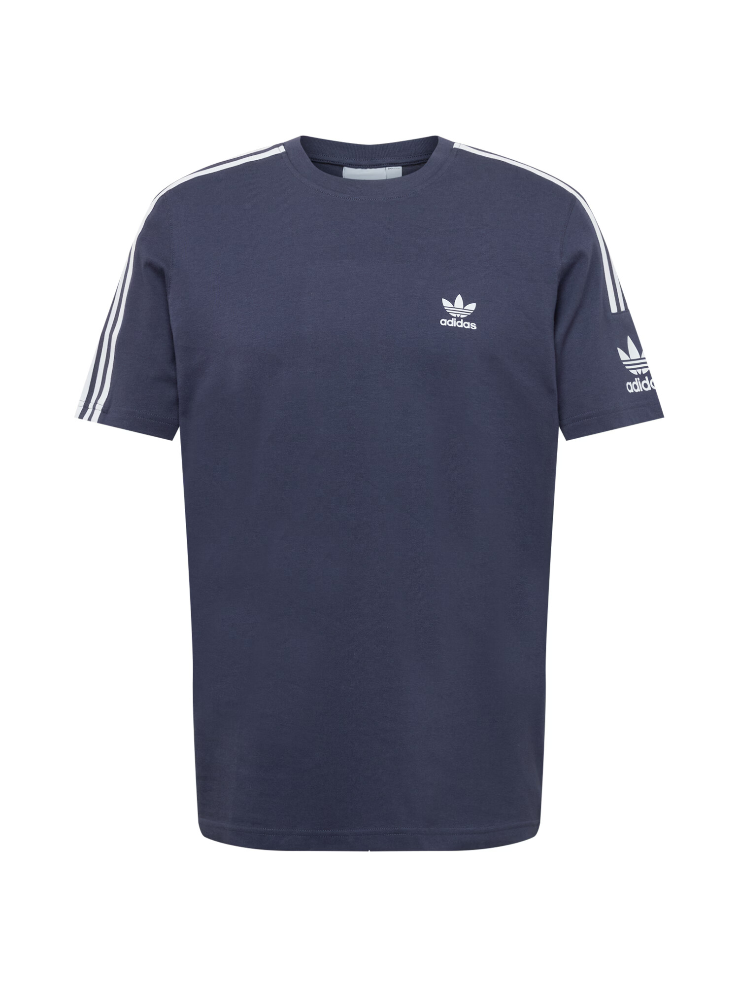 ADIDAS ORIGINALS Tricou 'Lock Up' albastru marin / alb - Pled.ro