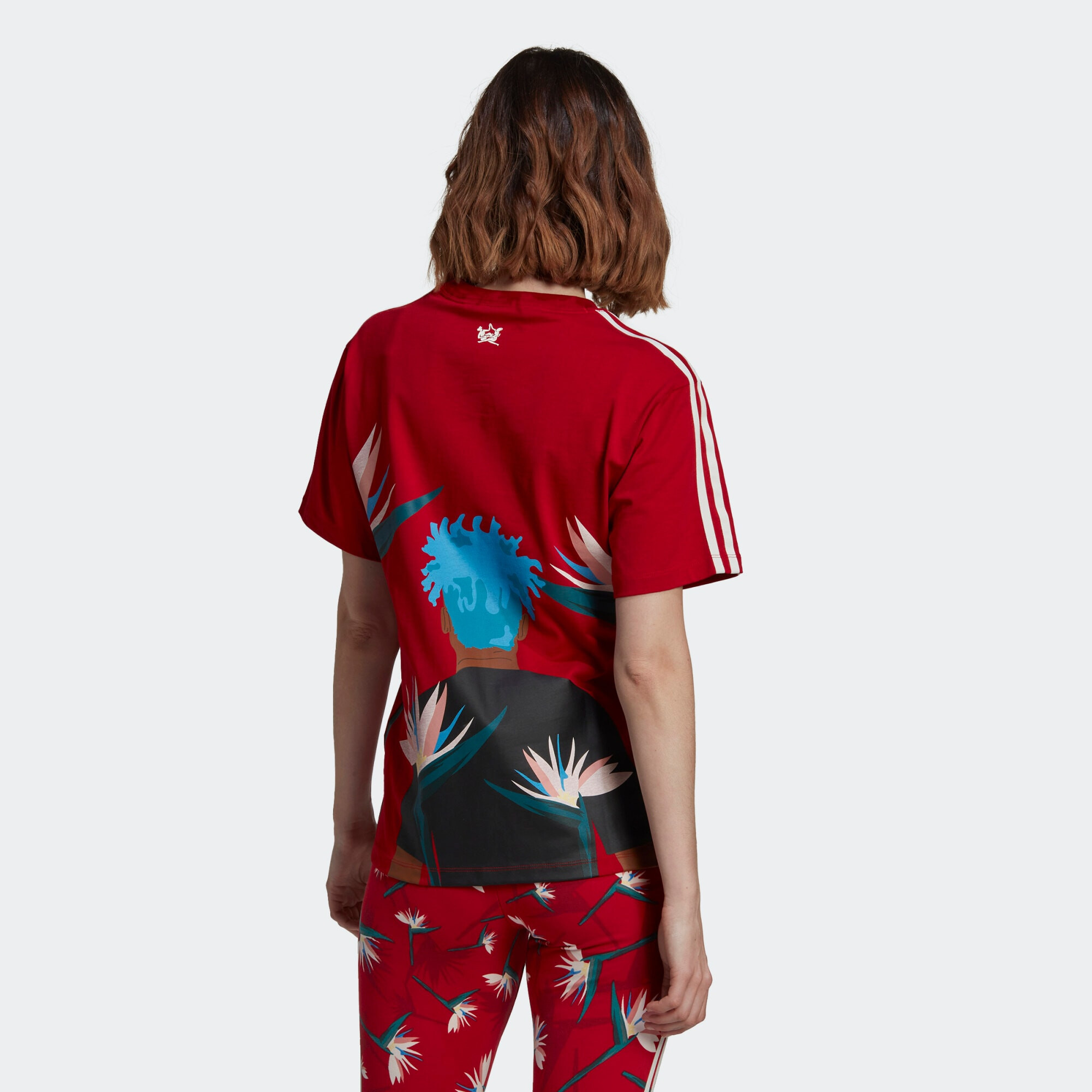 ADIDAS ORIGINALS Tricou 'Thebe Magugu' mai multe culori / roșu - Pled.ro