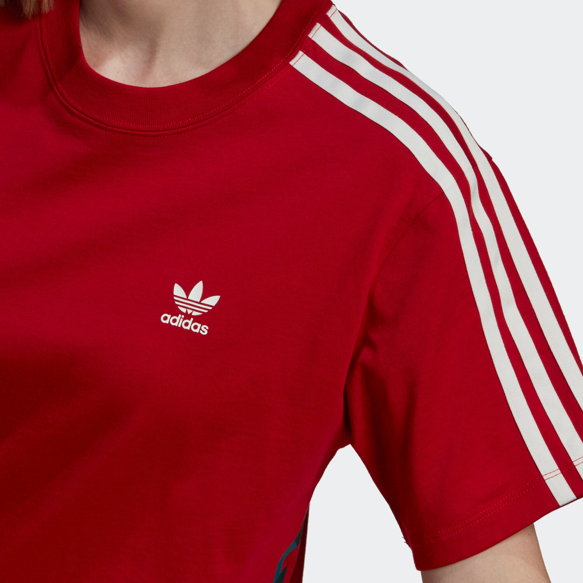 ADIDAS ORIGINALS Tricou 'Thebe Magugu' mai multe culori / roșu - Pled.ro