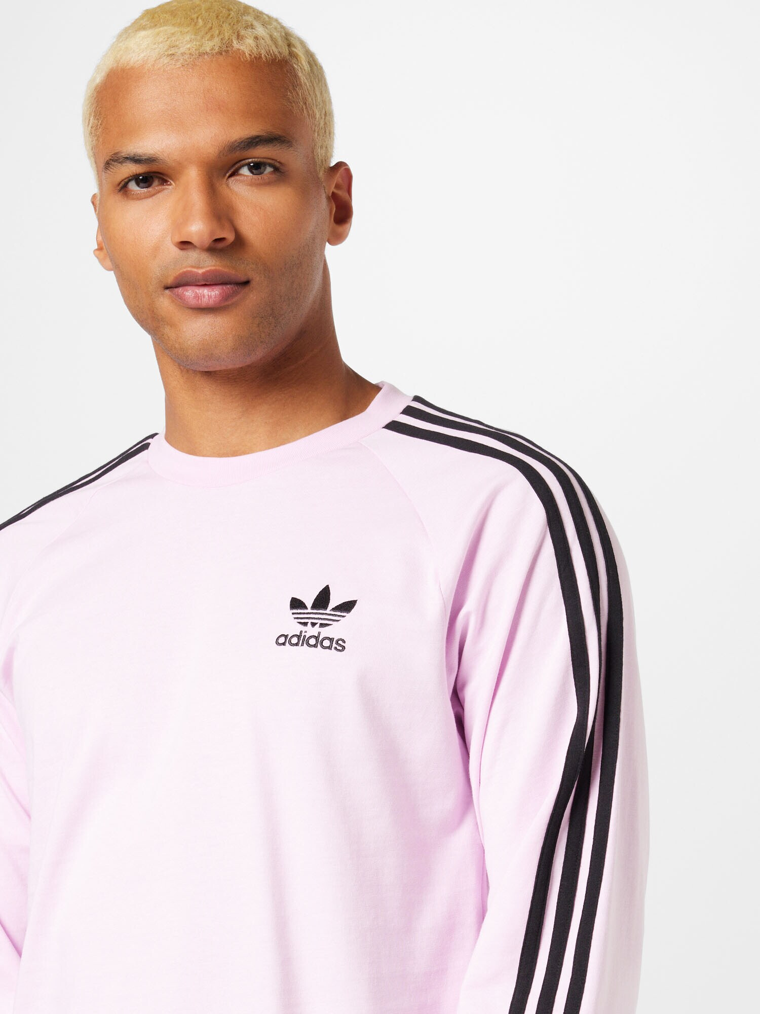 ADIDAS ORIGINALS Tricou 'Adicolor Classic' mov pastel / negru - Pled.ro