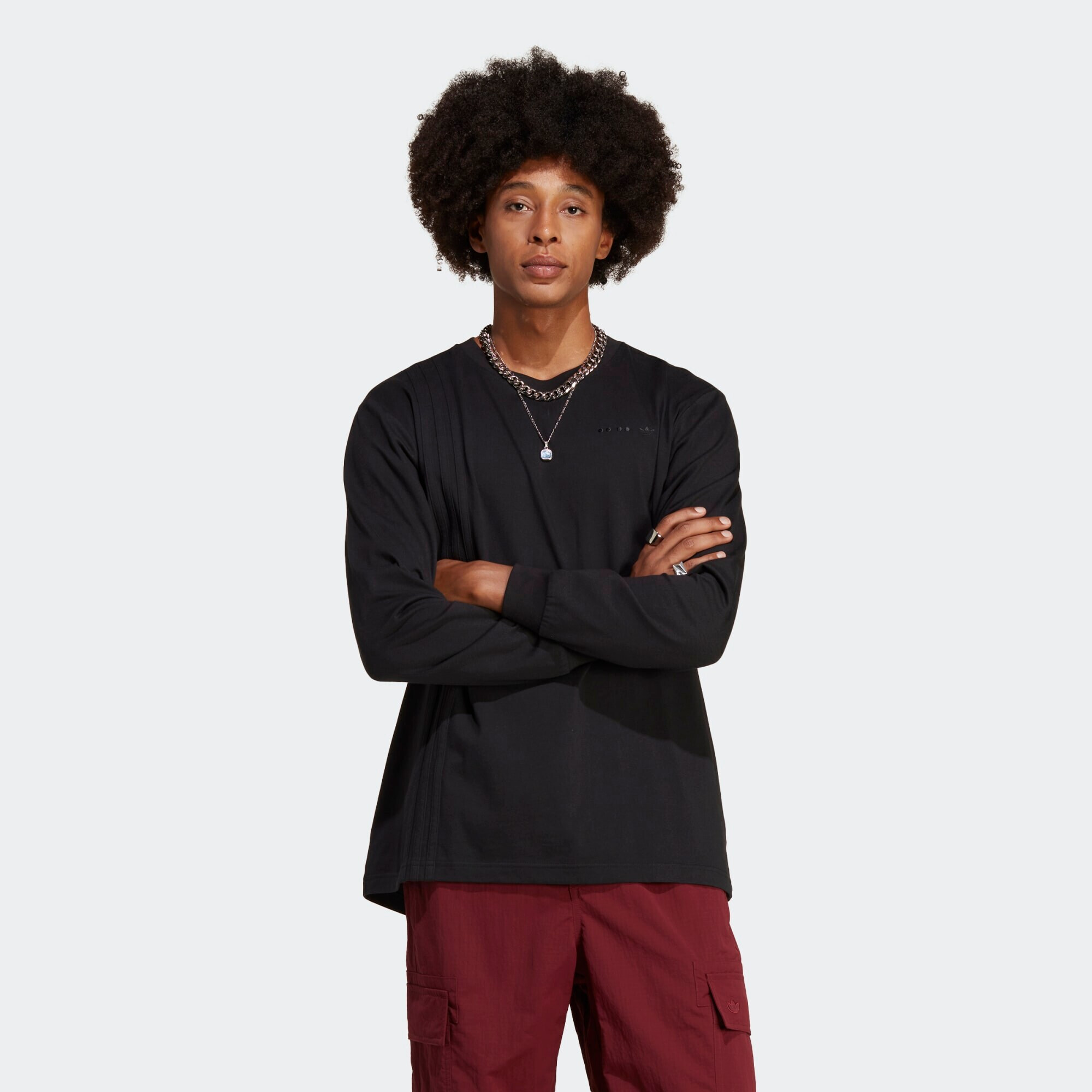 ADIDAS ORIGINALS Tricou 'Rifta City Essential Long' negru - Pled.ro