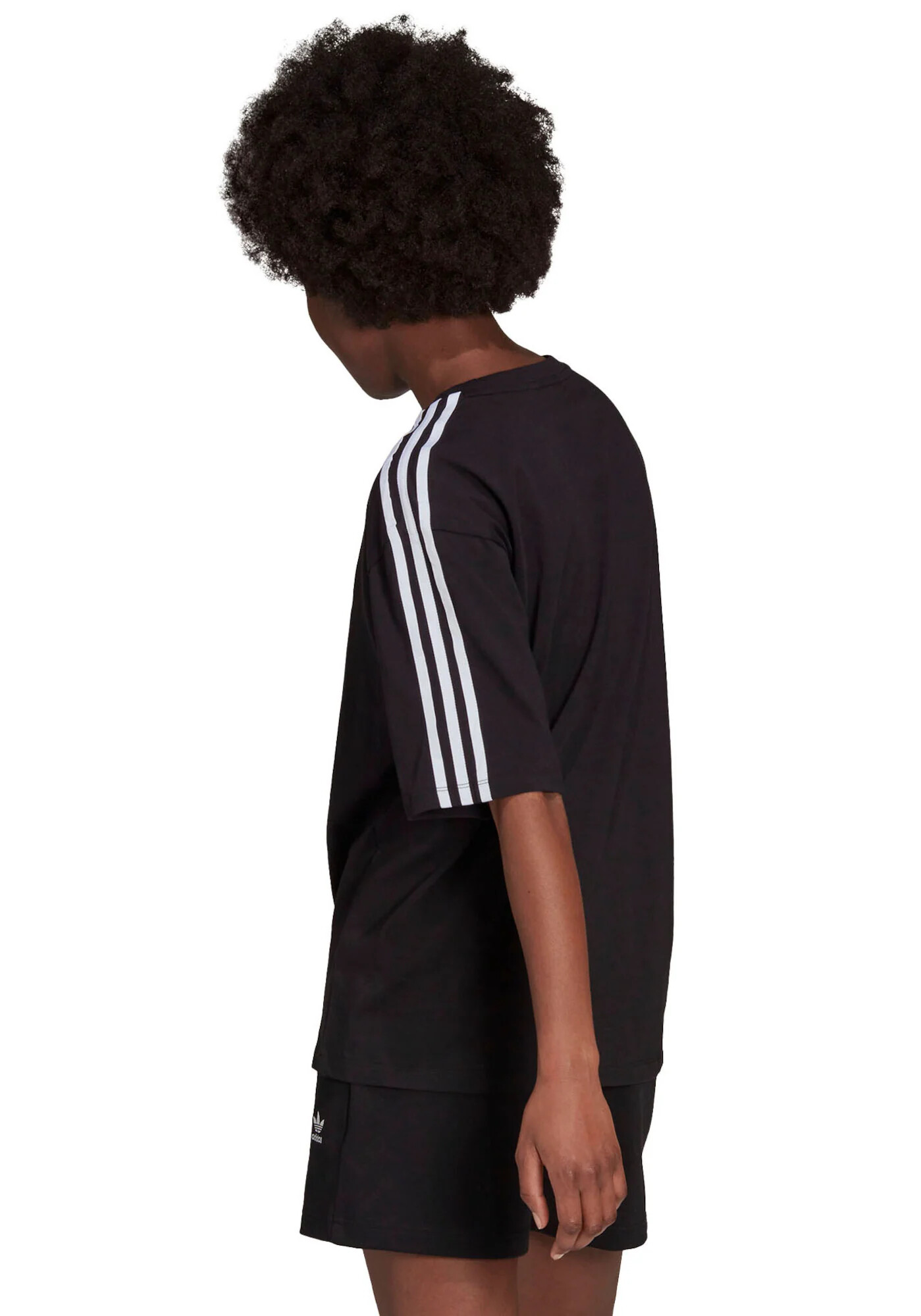 ADIDAS ORIGINALS Tricou negru / alb - Pled.ro