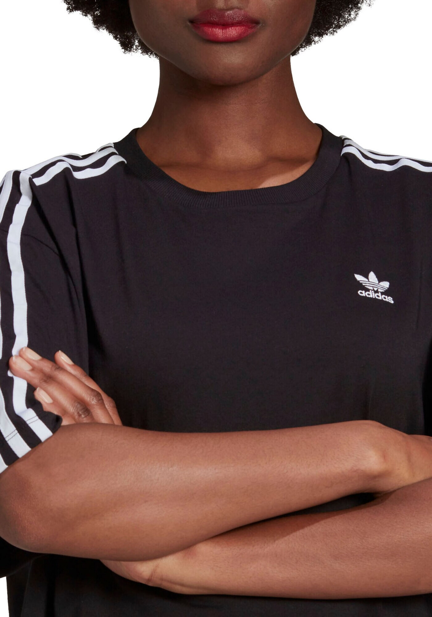 ADIDAS ORIGINALS Tricou negru / alb - Pled.ro