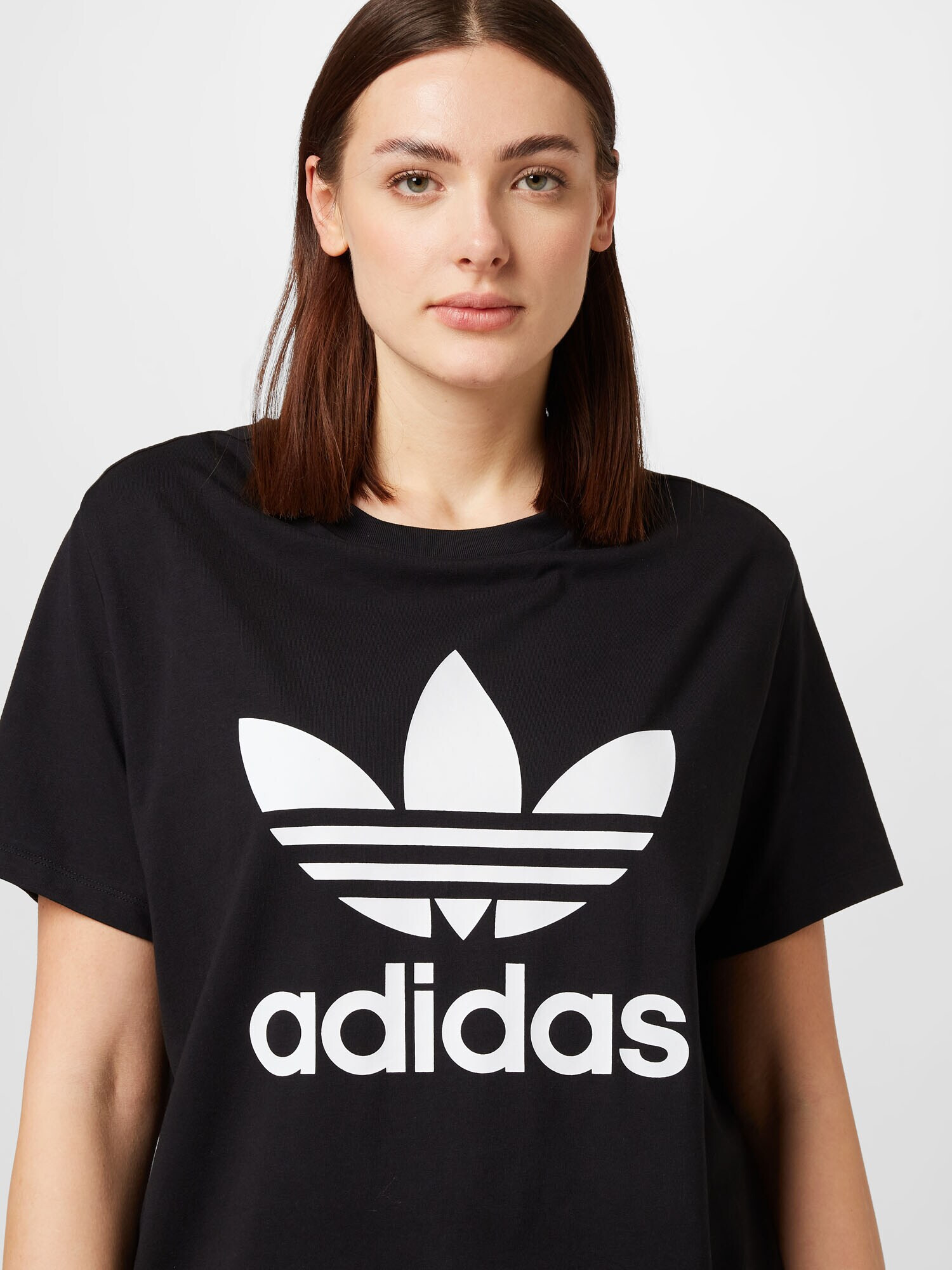 ADIDAS ORIGINALS Tricou negru / alb - Pled.ro