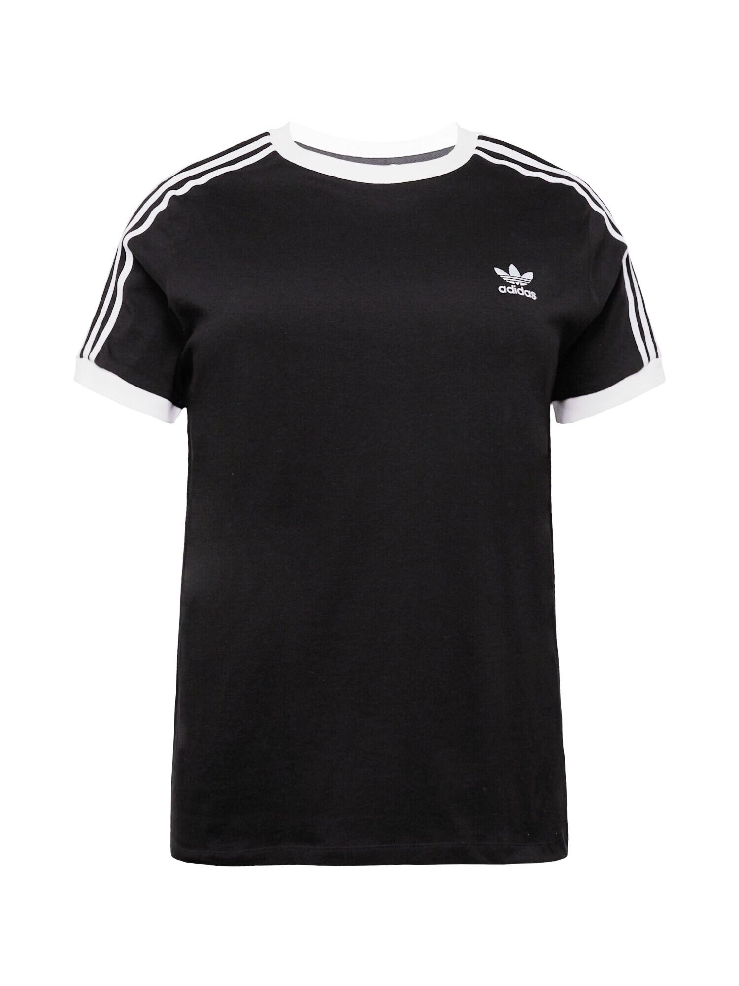 ADIDAS ORIGINALS Tricou 'Adicolor Classics 3-Stripes ' negru / alb - Pled.ro