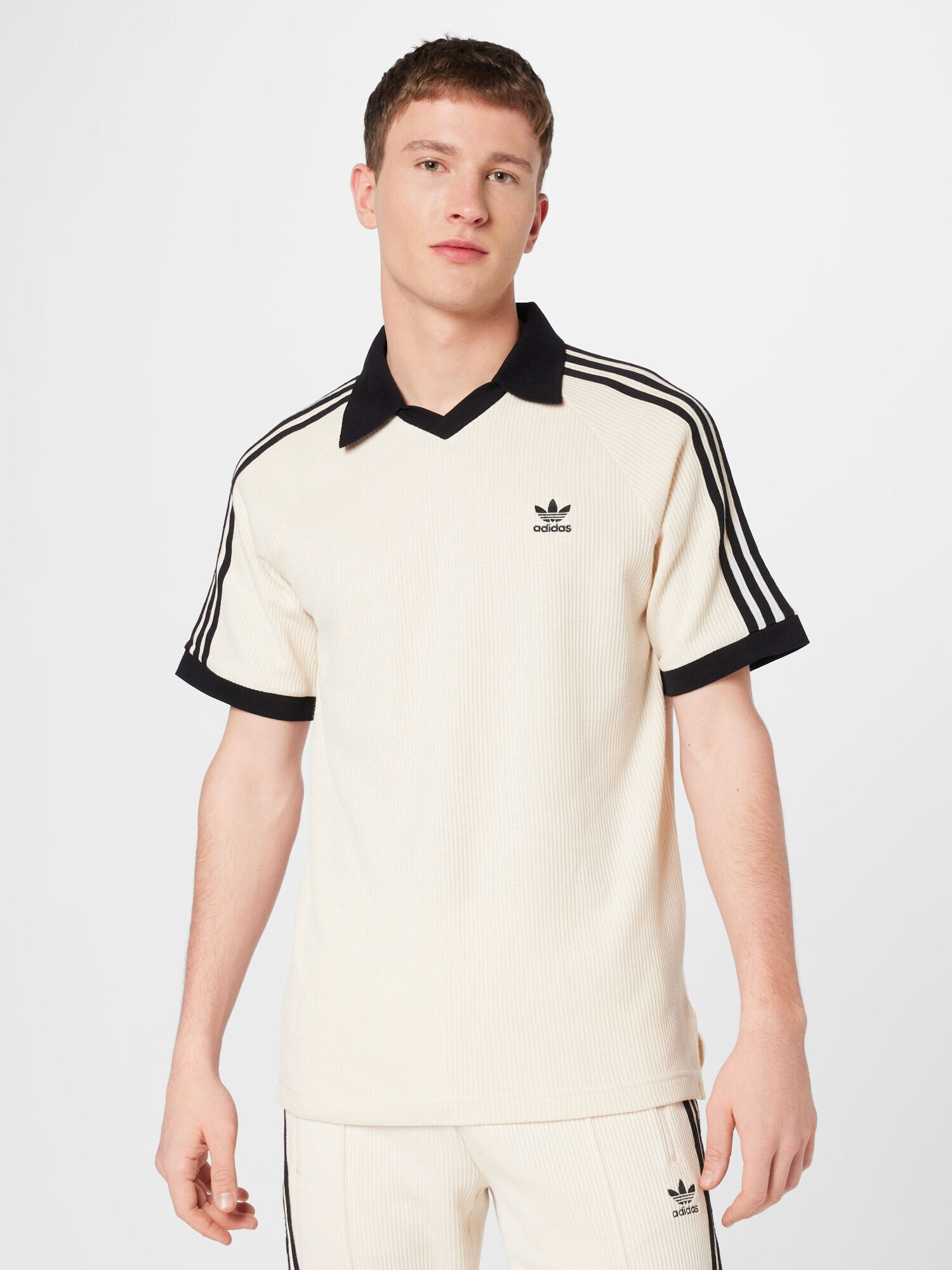 ADIDAS ORIGINALS Tricou negru / alb - Pled.ro