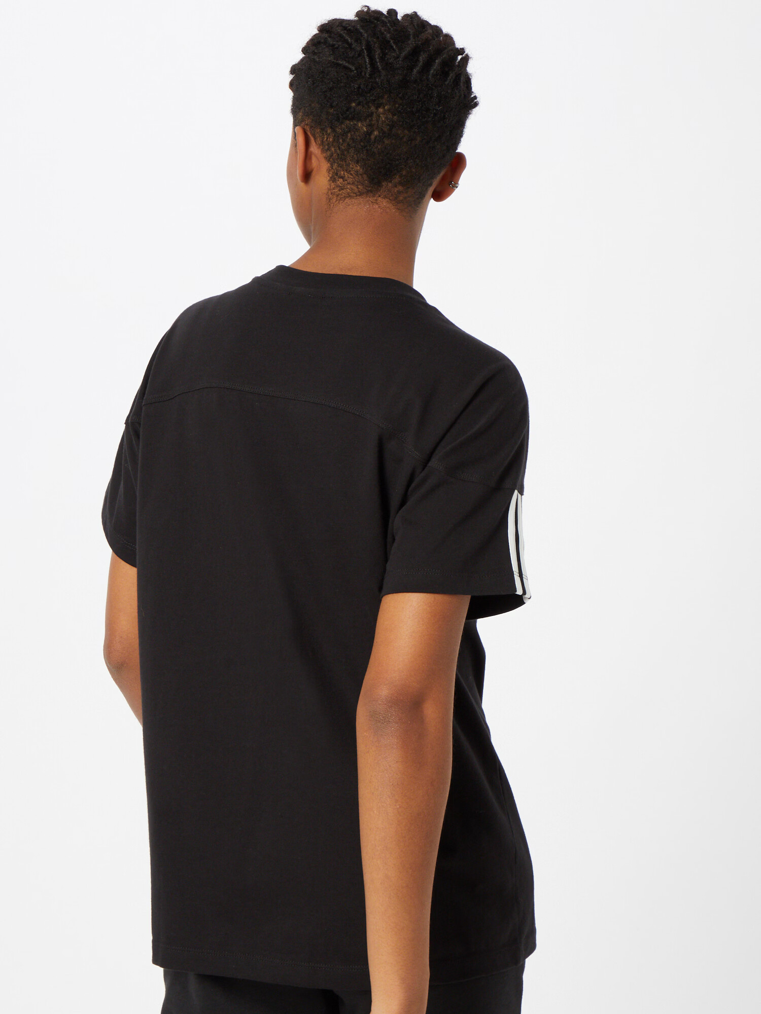 ADIDAS ORIGINALS Tricou negru / alb - Pled.ro