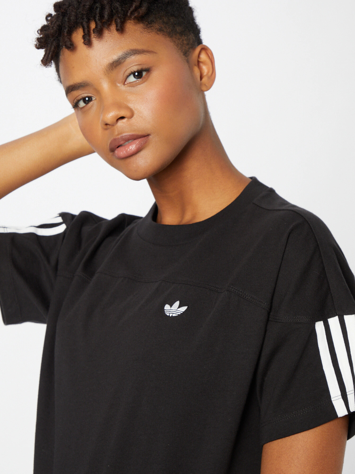 ADIDAS ORIGINALS Tricou negru / alb - Pled.ro