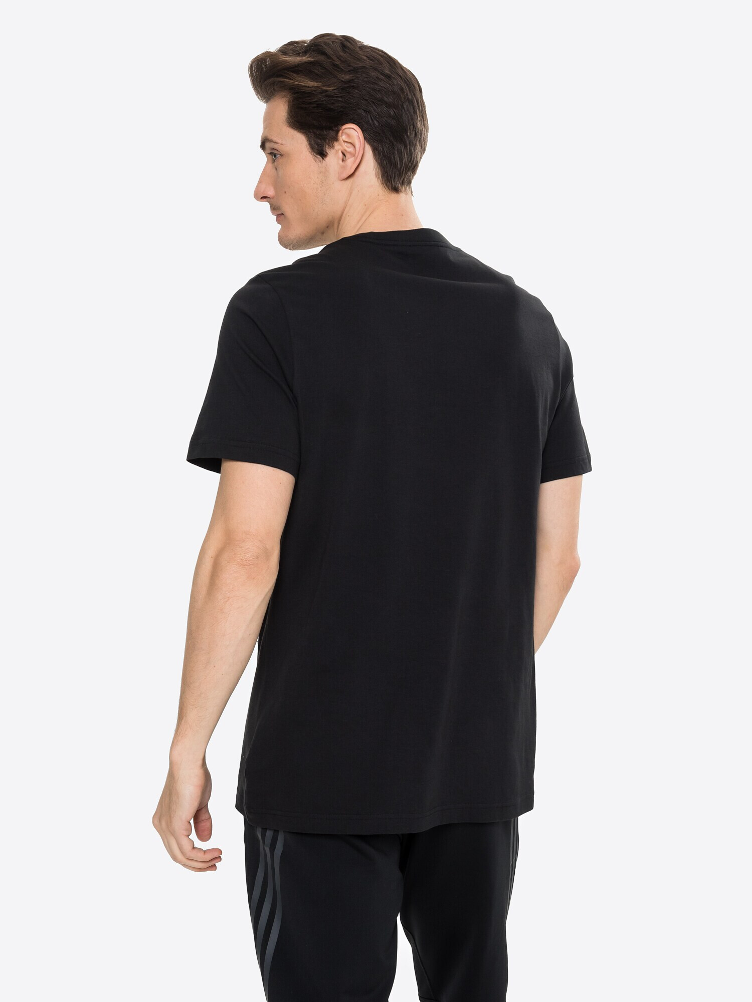 ADIDAS ORIGINALS Tricou 'Adicolor Essentials Trefoil' negru / alb - Pled.ro