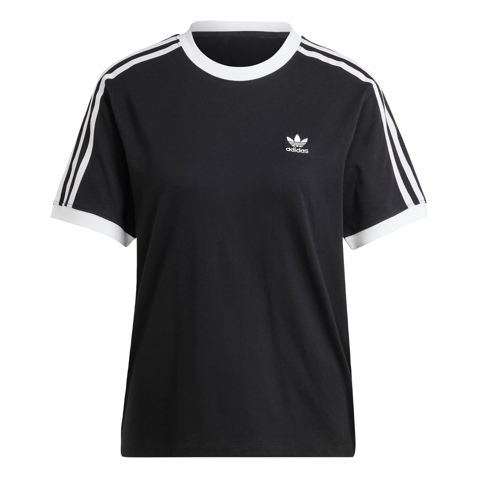 ADIDAS ORIGINALS Tricou 'Adicolor Classics' negru / alb - Pled.ro