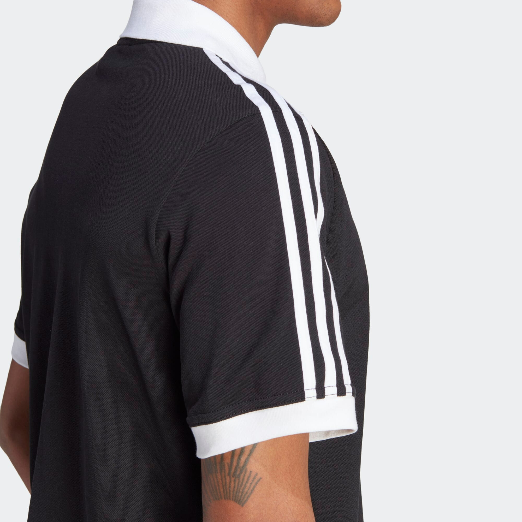 ADIDAS ORIGINALS Tricou 'Adicolor Classics 3-Stripes' negru / alb - Pled.ro