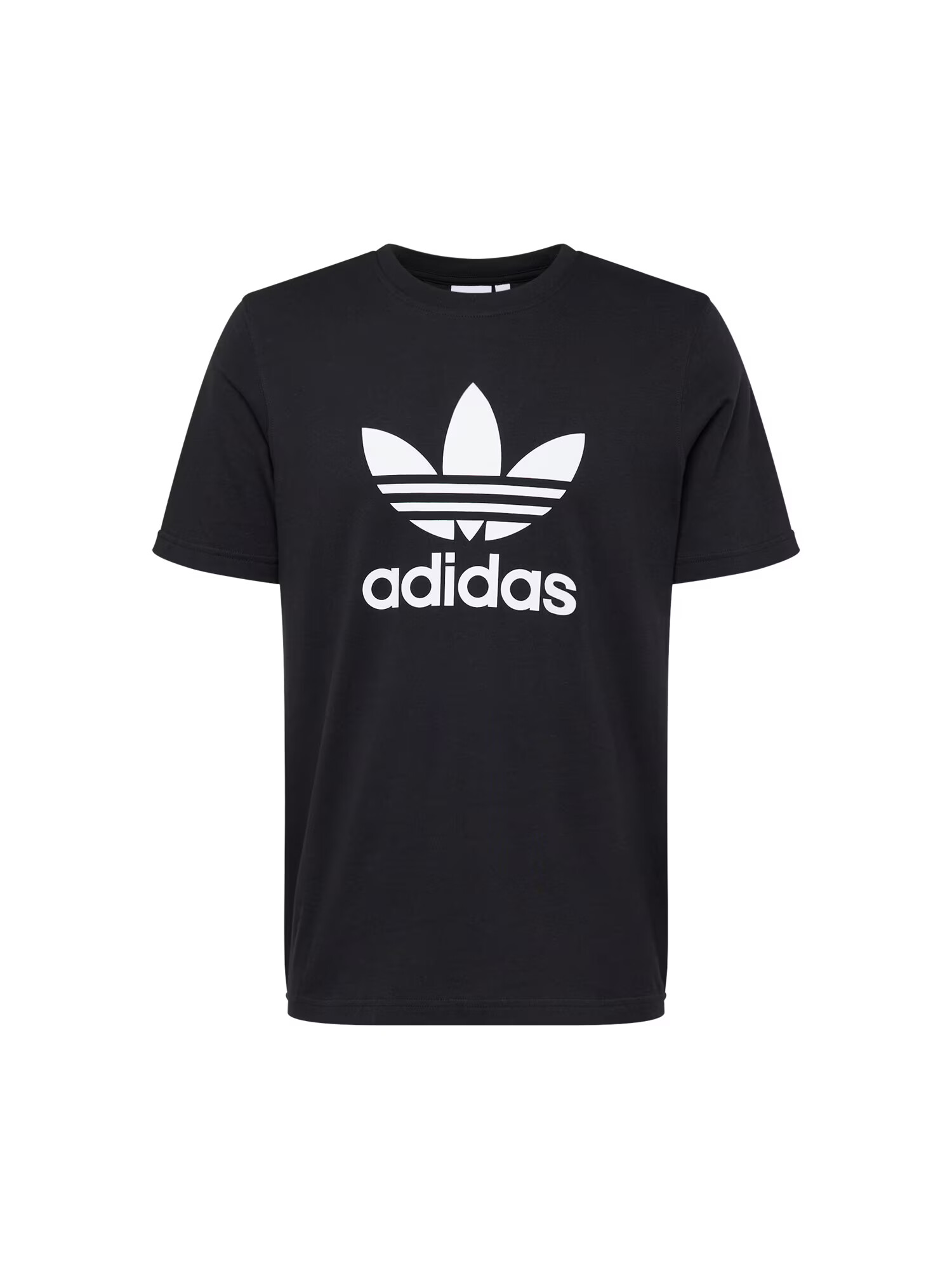 ADIDAS ORIGINALS Tricou 'Adicolor Classics Trefoil' negru / alb - Pled.ro