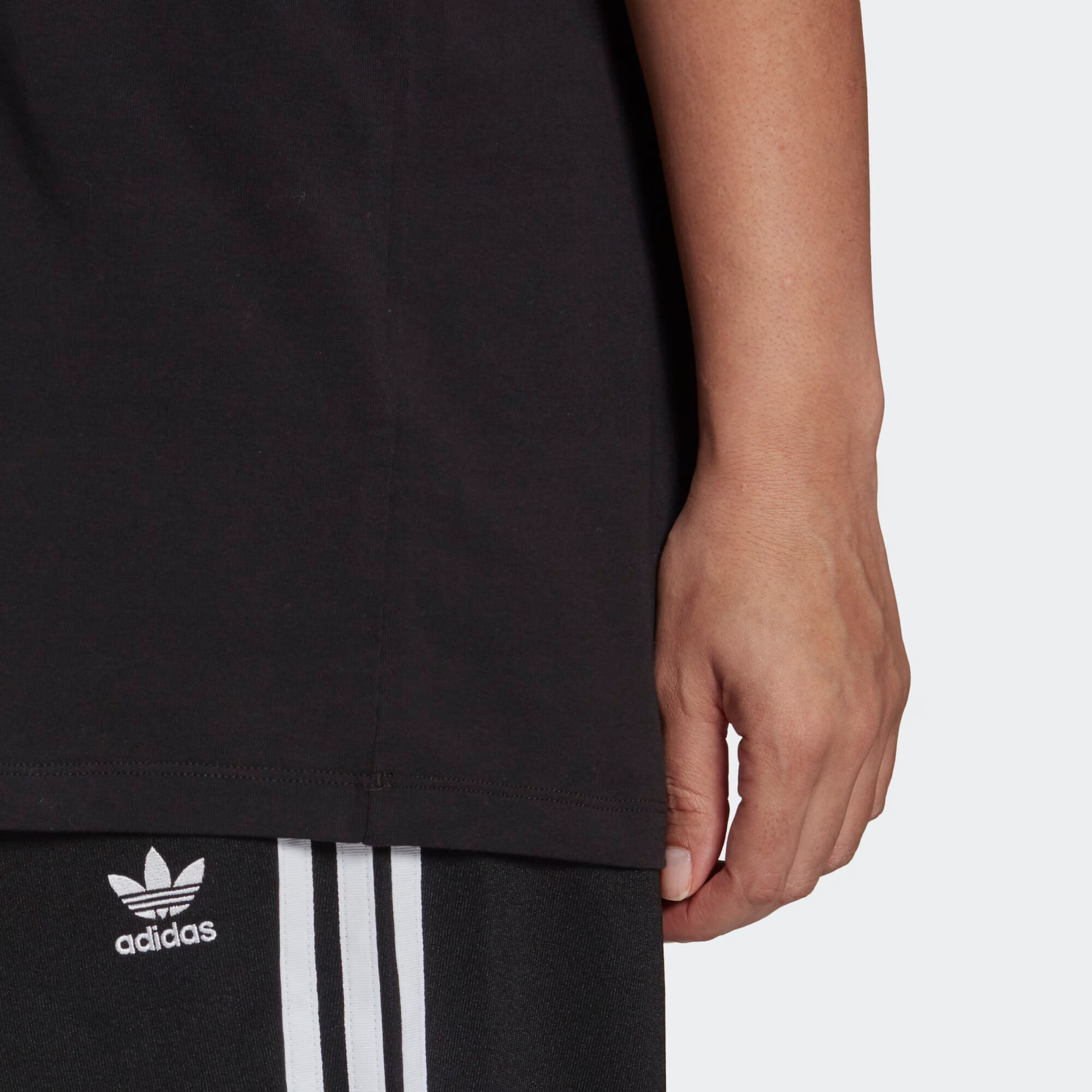 ADIDAS ORIGINALS Tricou negru / alb - Pled.ro