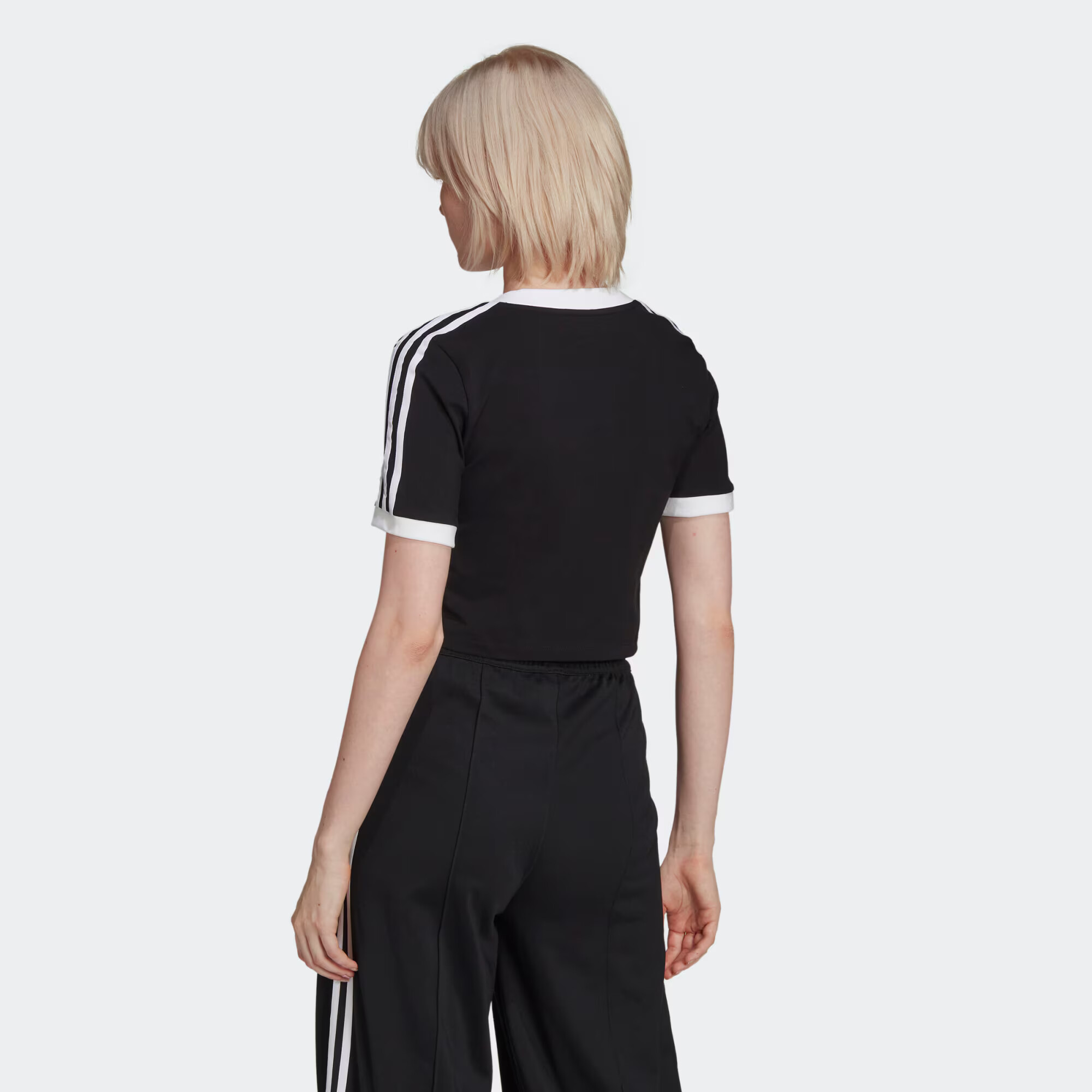 ADIDAS ORIGINALS Tricou negru / alb - Pled.ro