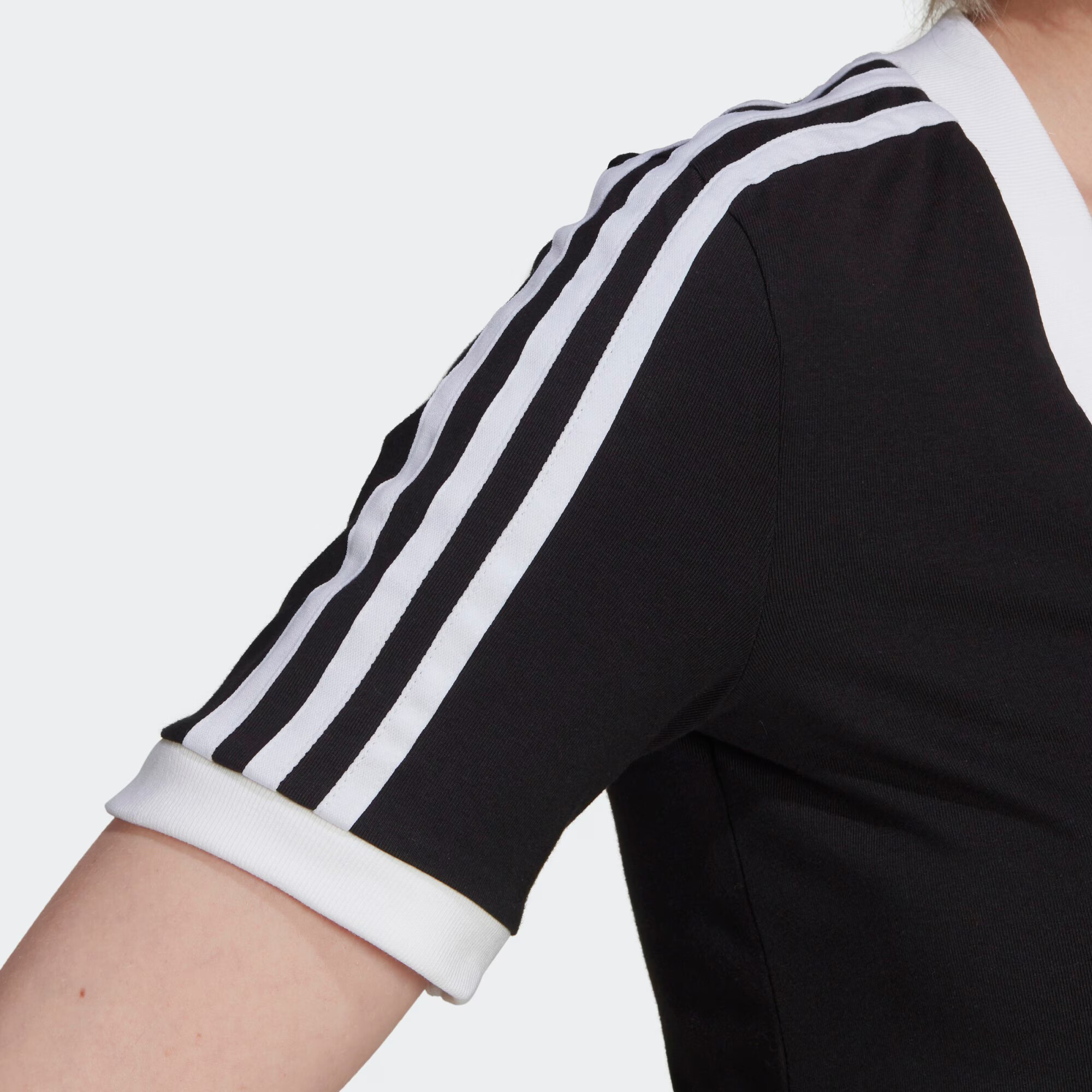 ADIDAS ORIGINALS Tricou negru / alb - Pled.ro