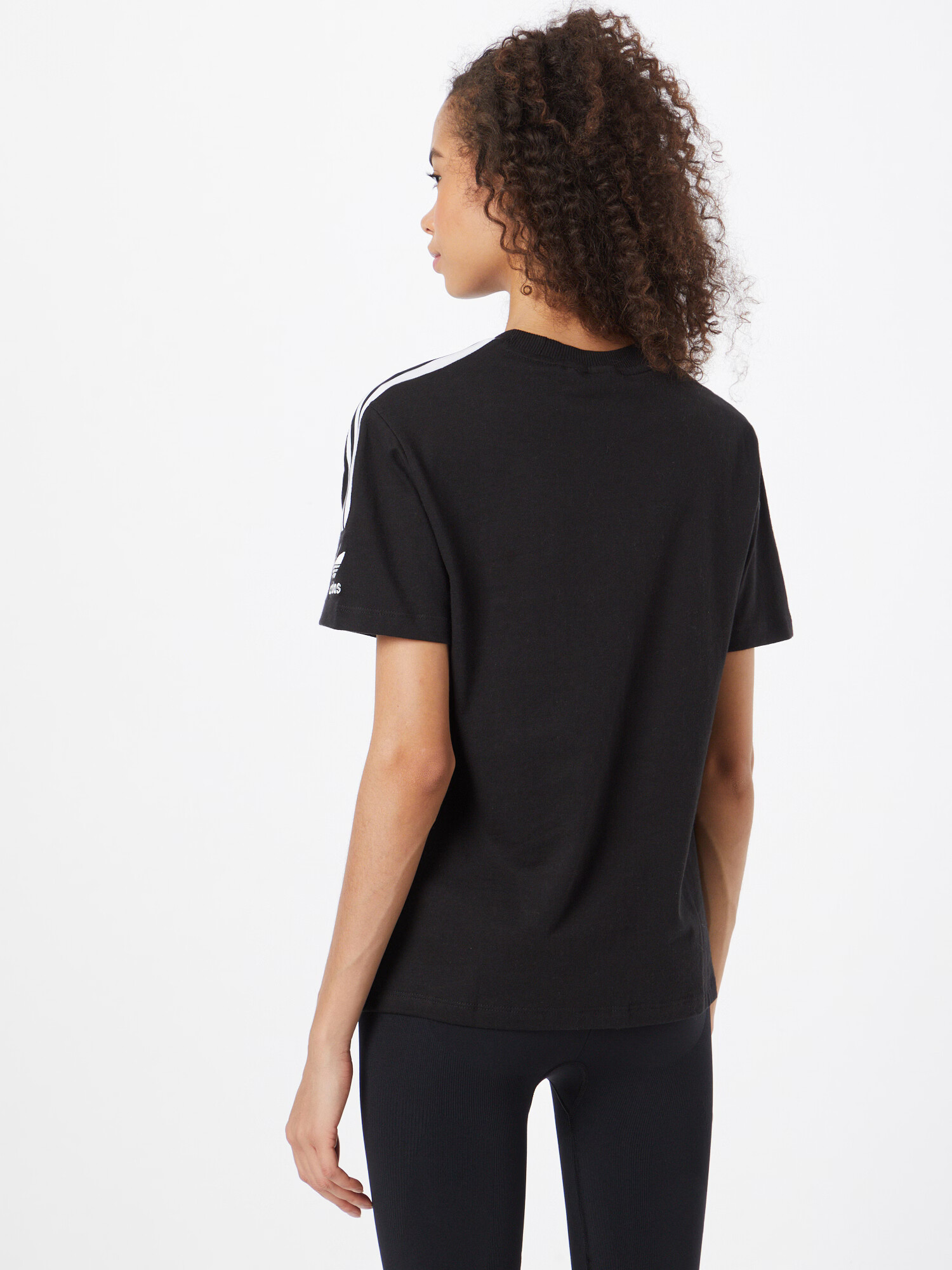 ADIDAS ORIGINALS Tricou negru / alb - Pled.ro