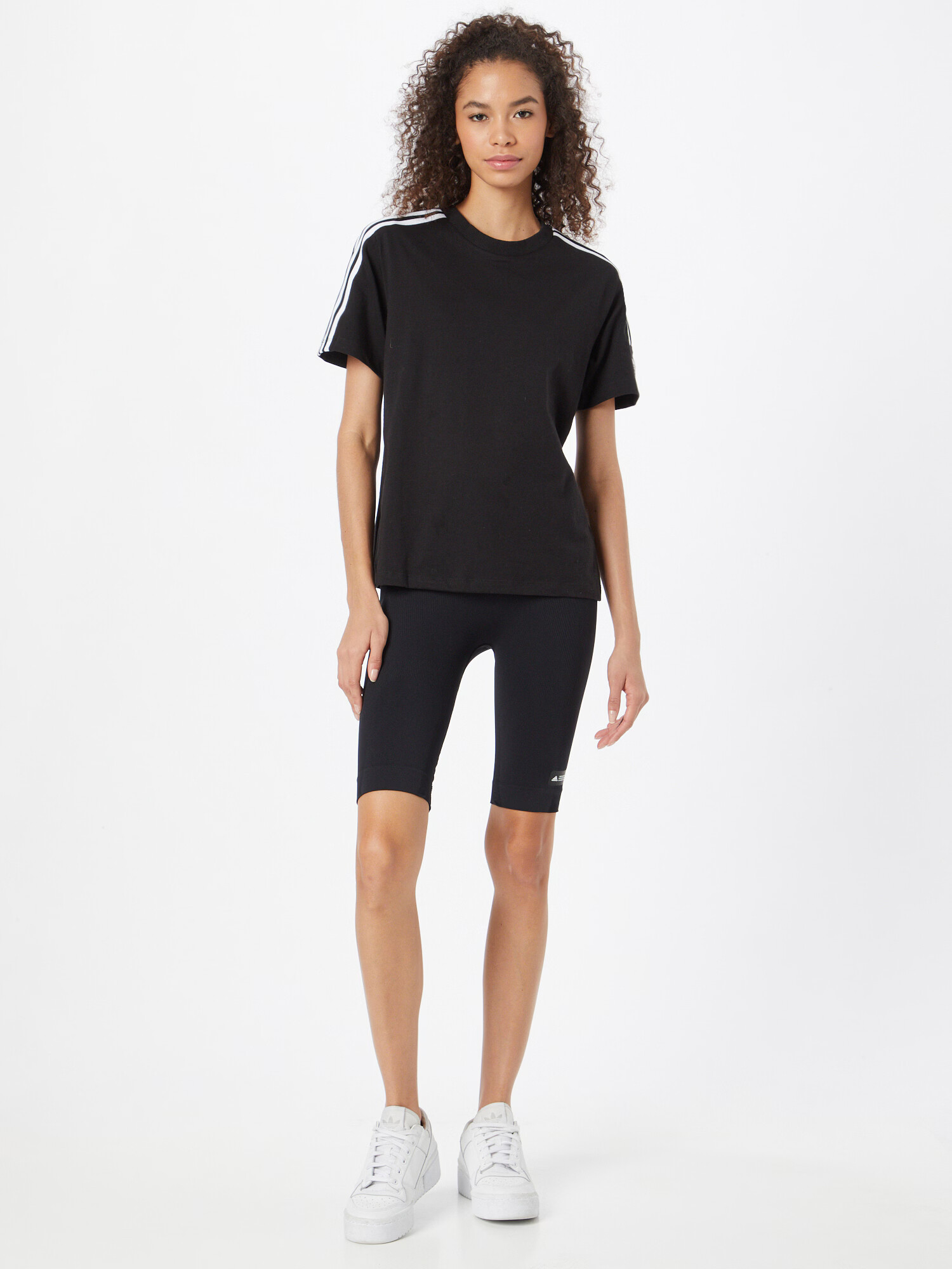 ADIDAS ORIGINALS Tricou negru / alb - Pled.ro