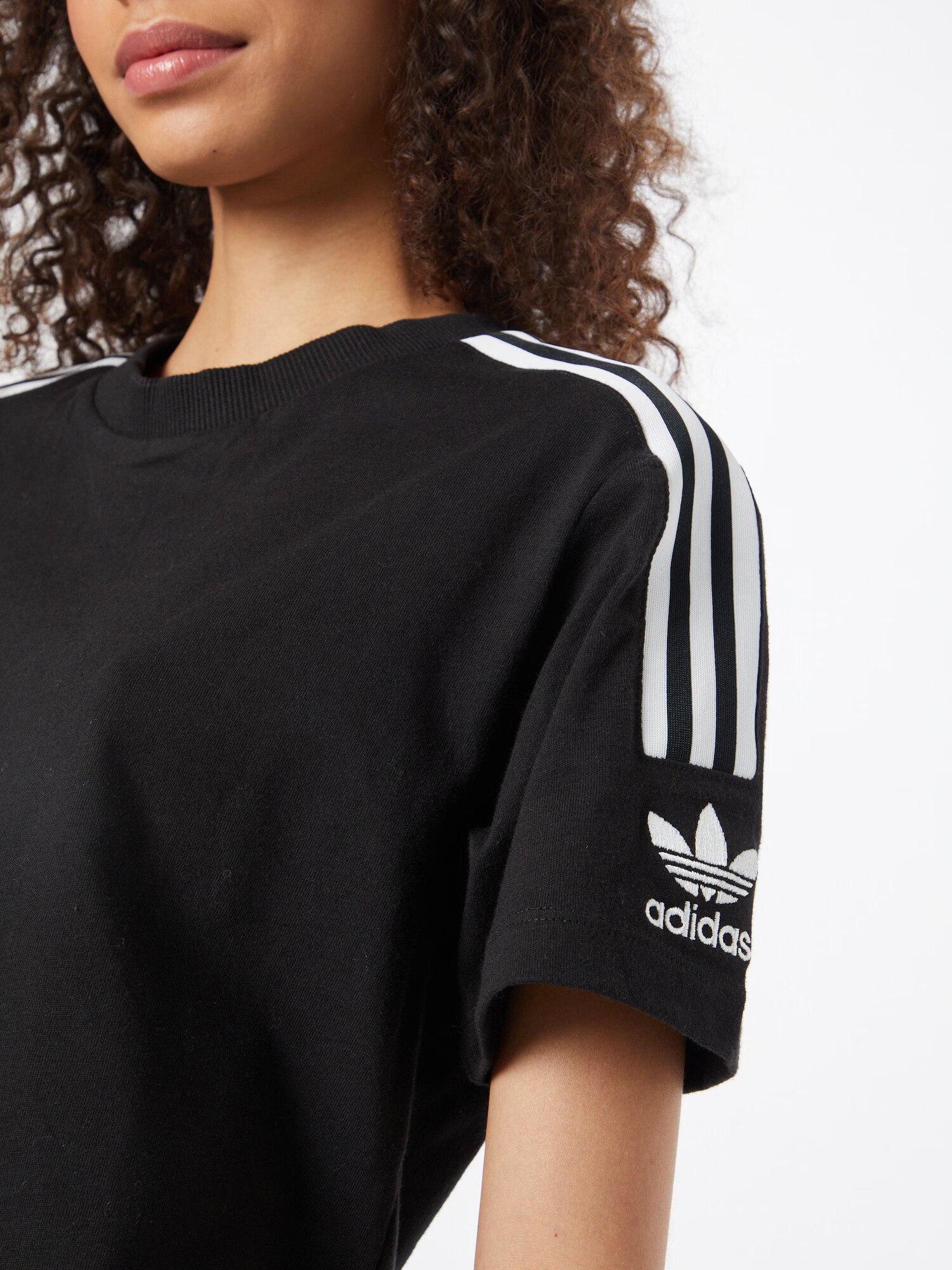 ADIDAS ORIGINALS Tricou negru / alb - Pled.ro