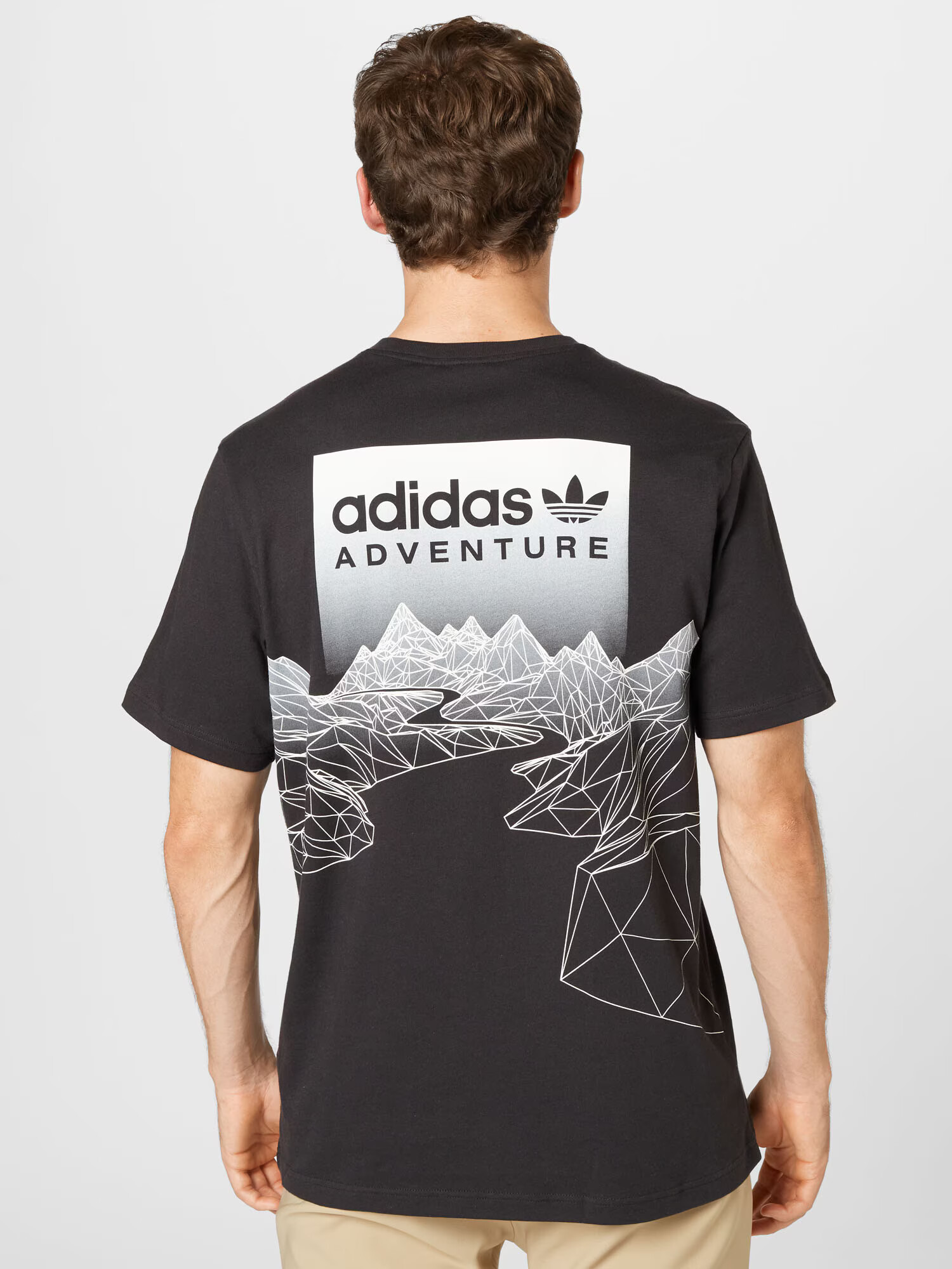 ADIDAS ORIGINALS Tricou negru / alb - Pled.ro