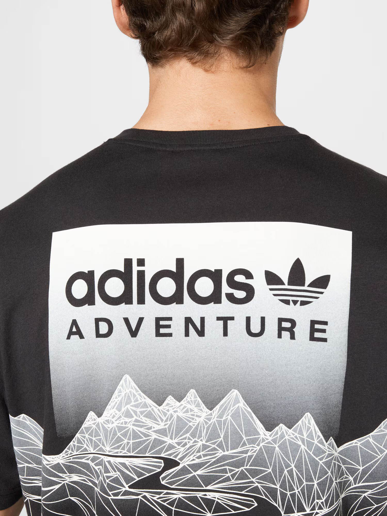 ADIDAS ORIGINALS Tricou negru / alb - Pled.ro