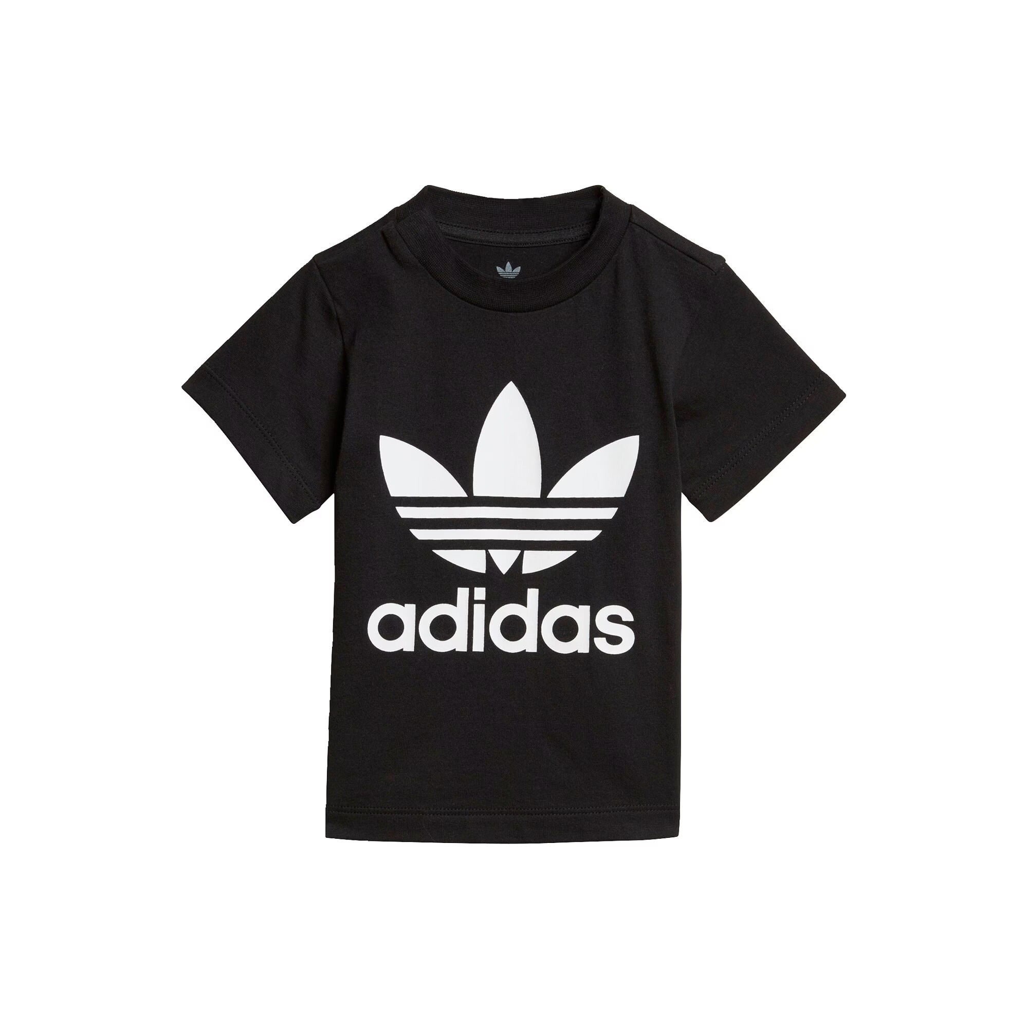 ADIDAS ORIGINALS Tricou 'Adicolor Classics' negru / alb - Pled.ro