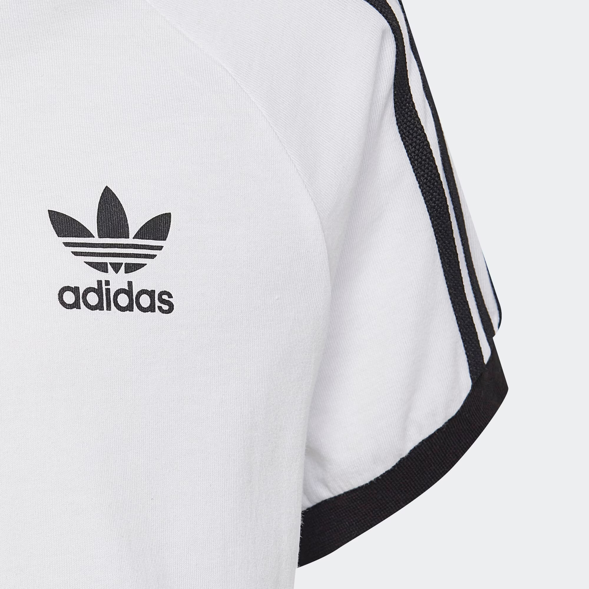 ADIDAS ORIGINALS Tricou 'Adicolor 3-Stripes' negru / alb - Pled.ro