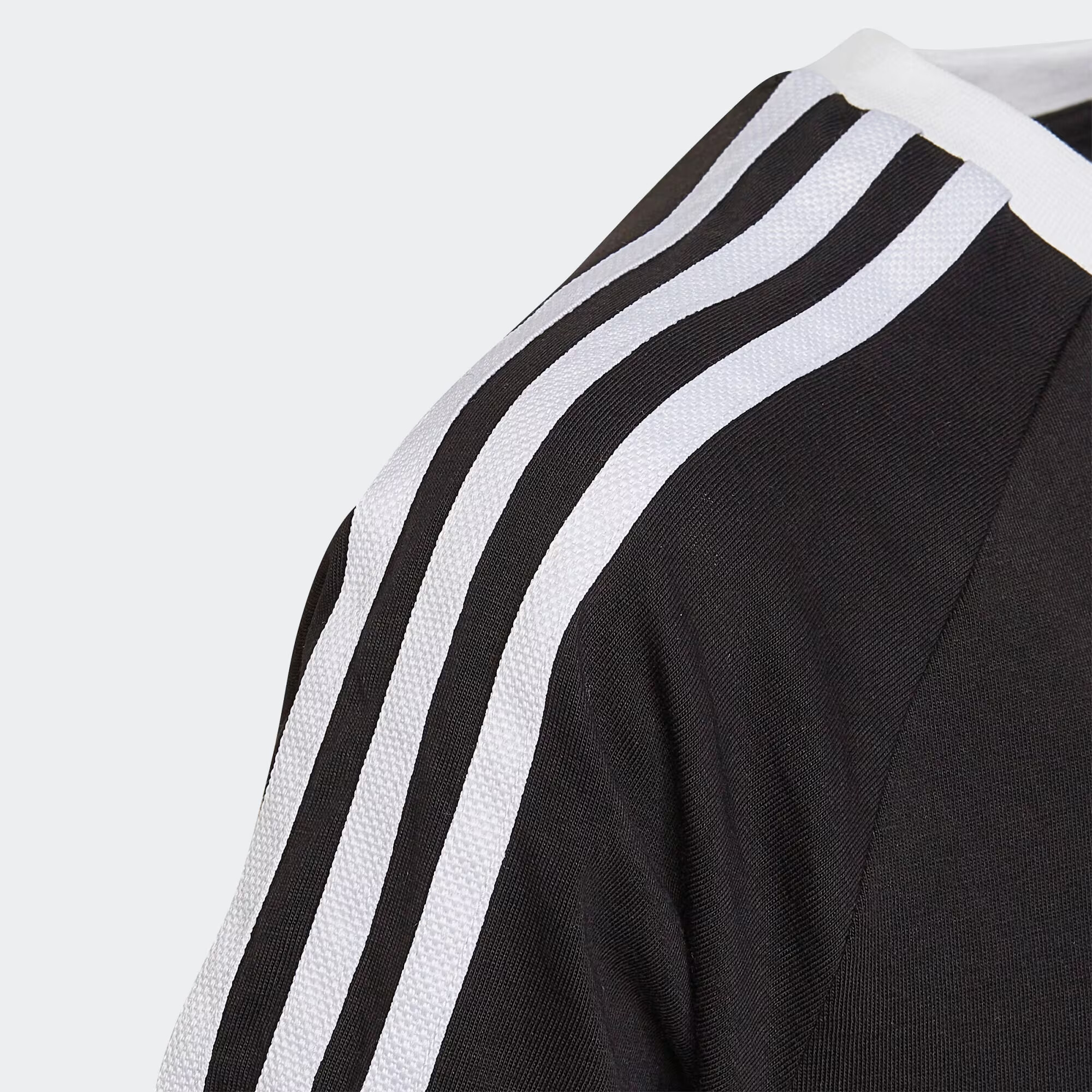 ADIDAS ORIGINALS Tricou 'Adicolor 3-Stripes' negru / alb - Pled.ro