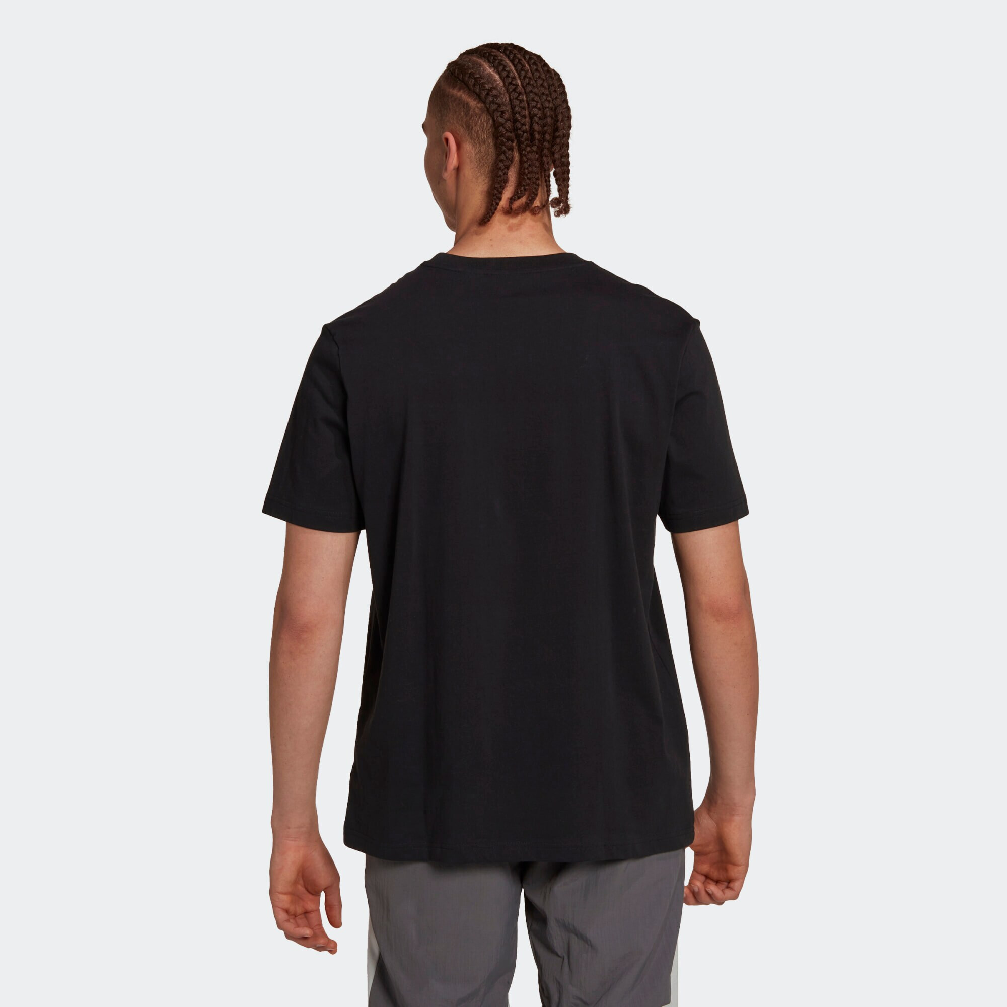 ADIDAS ORIGINALS Tricou gri / negru - Pled.ro