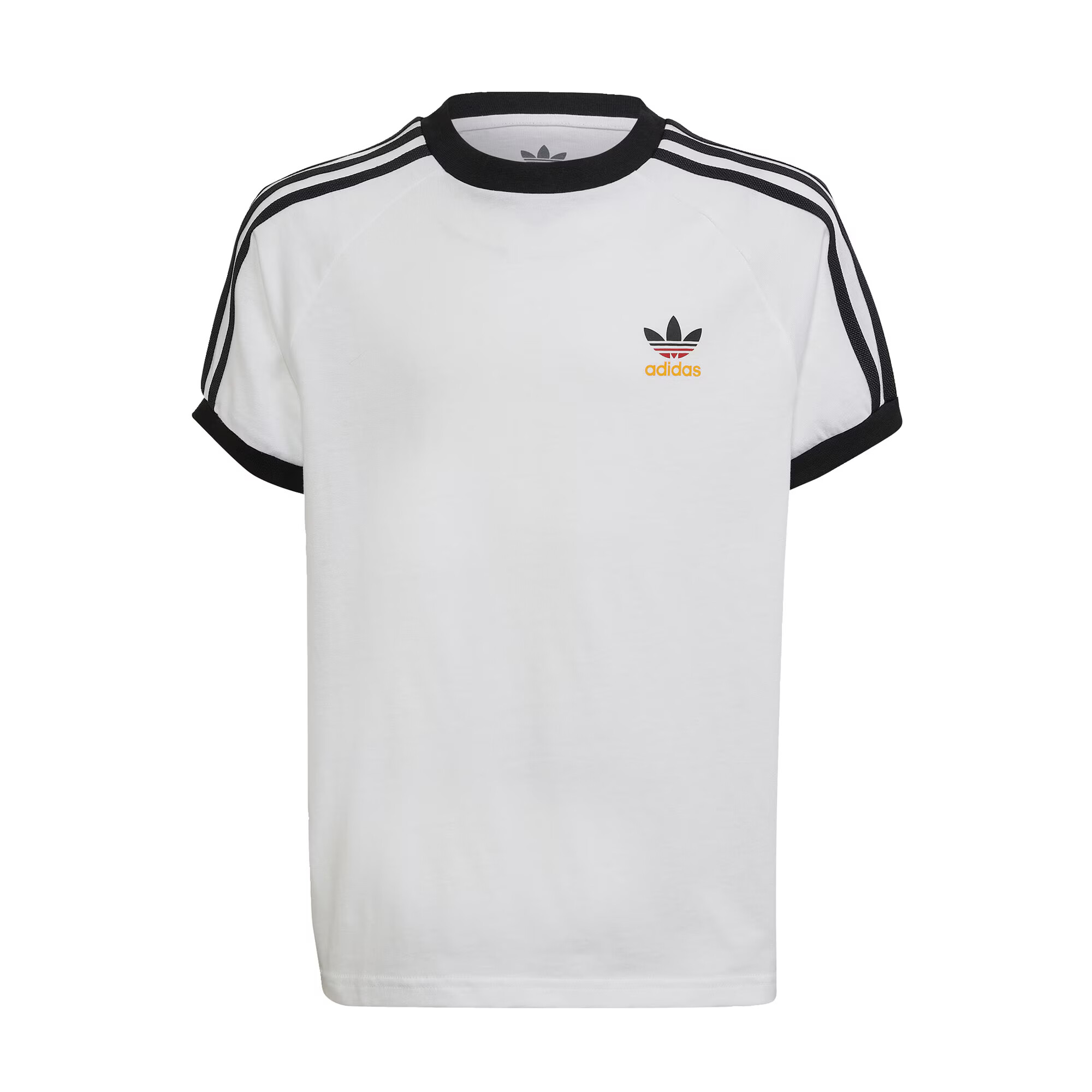 ADIDAS ORIGINALS Tricou 'Adicolor 3-Stripes' negru / alb - Pled.ro