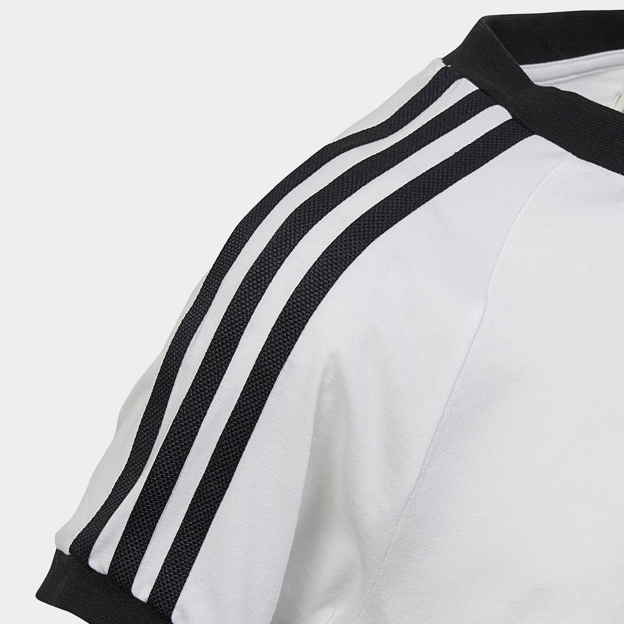 ADIDAS ORIGINALS Tricou 'Adicolor 3-Stripes' negru / alb - Pled.ro