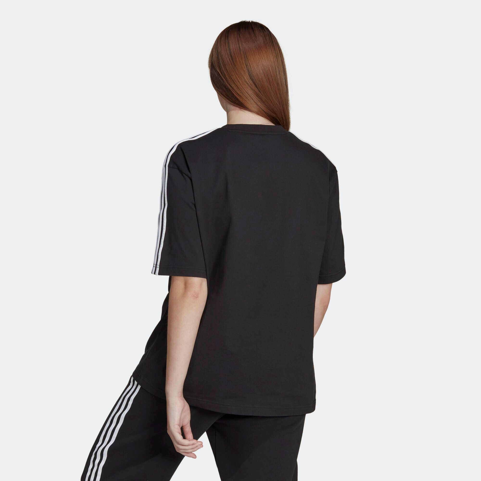 ADIDAS ORIGINALS Tricou negru / alb - Pled.ro