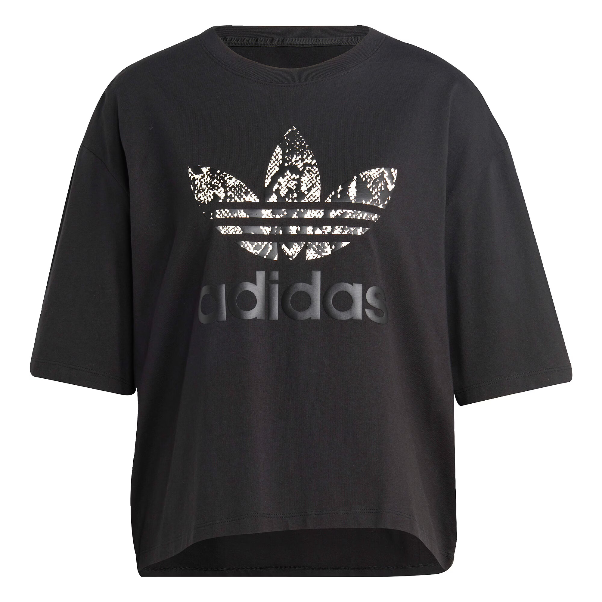 ADIDAS ORIGINALS Tricou 'Graphic' negru / alb - Pled.ro