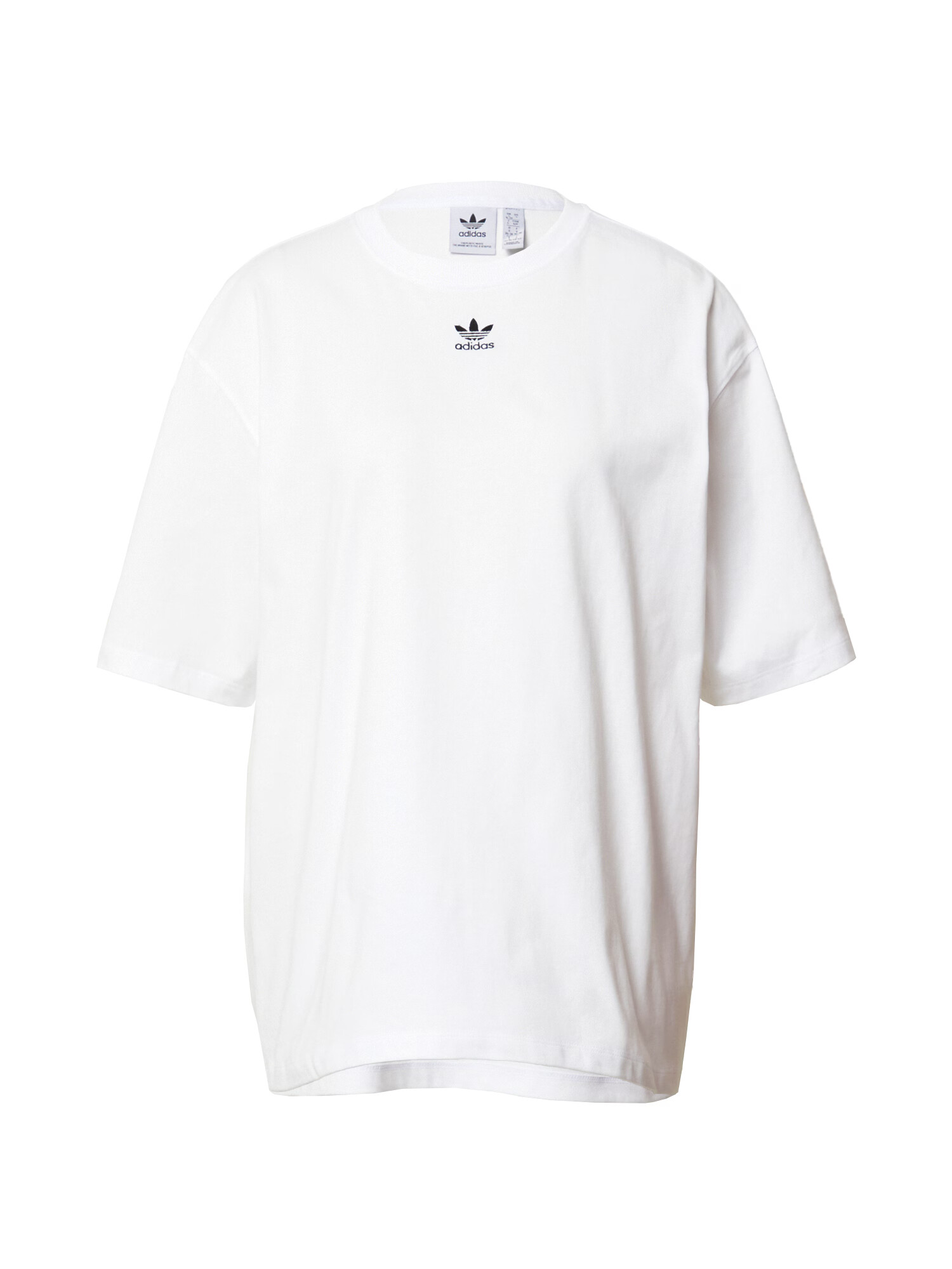 ADIDAS ORIGINALS Tricou 'Adicolor Essentials' negru / alb - Pled.ro