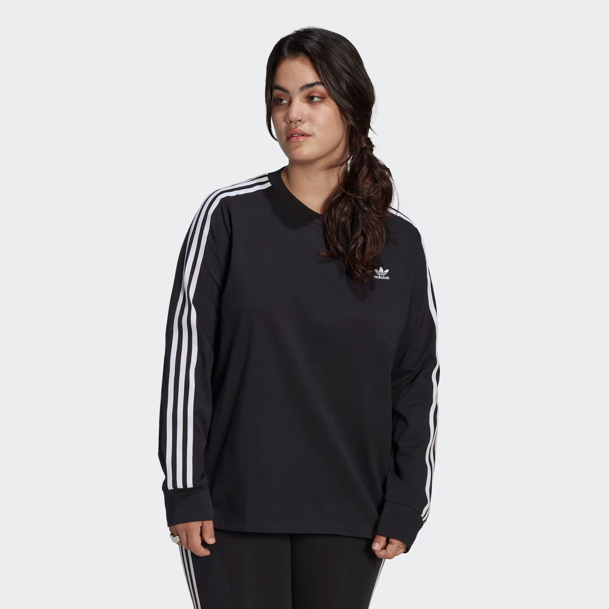 ADIDAS ORIGINALS Tricou negru / alb - Pled.ro