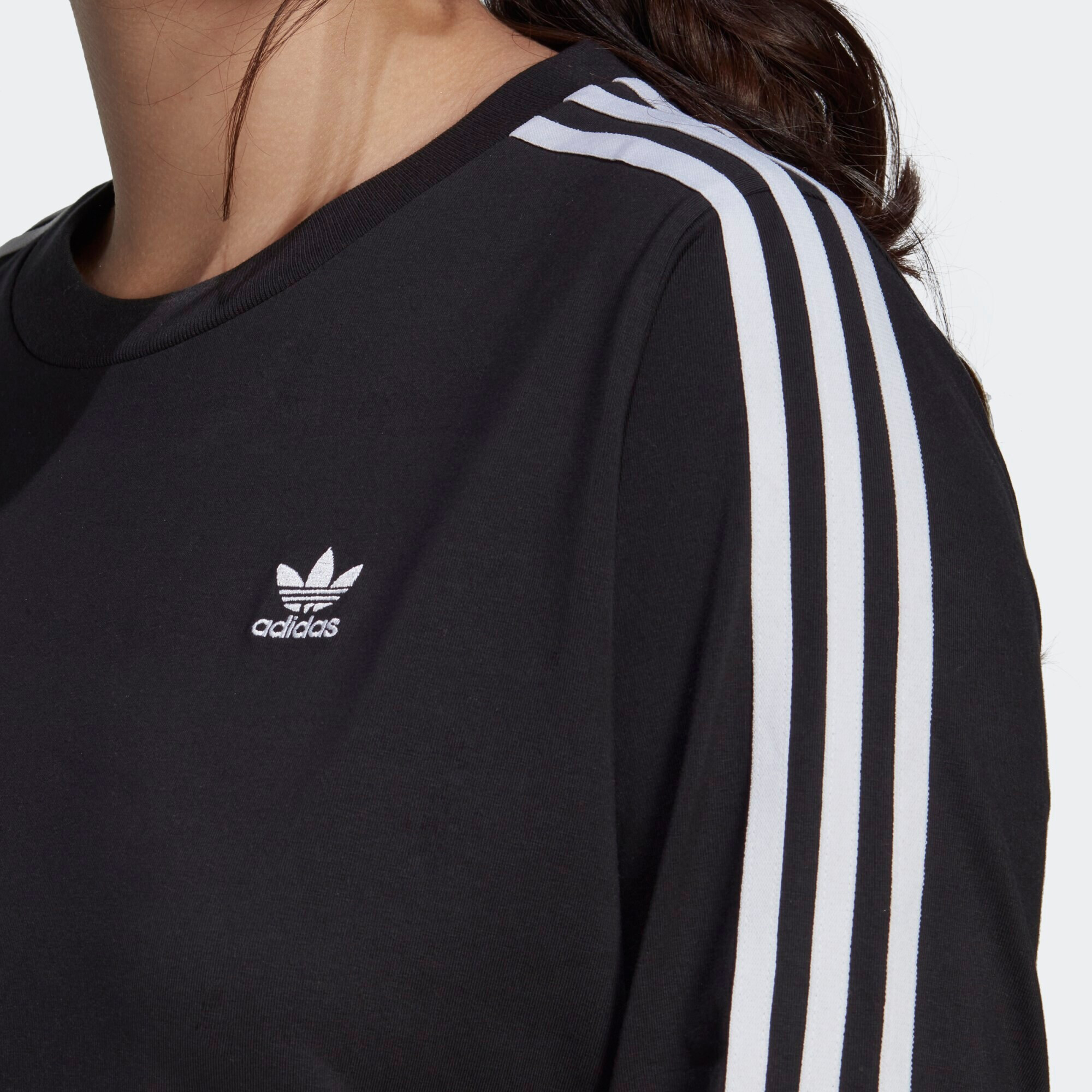 ADIDAS ORIGINALS Tricou negru / alb - Pled.ro