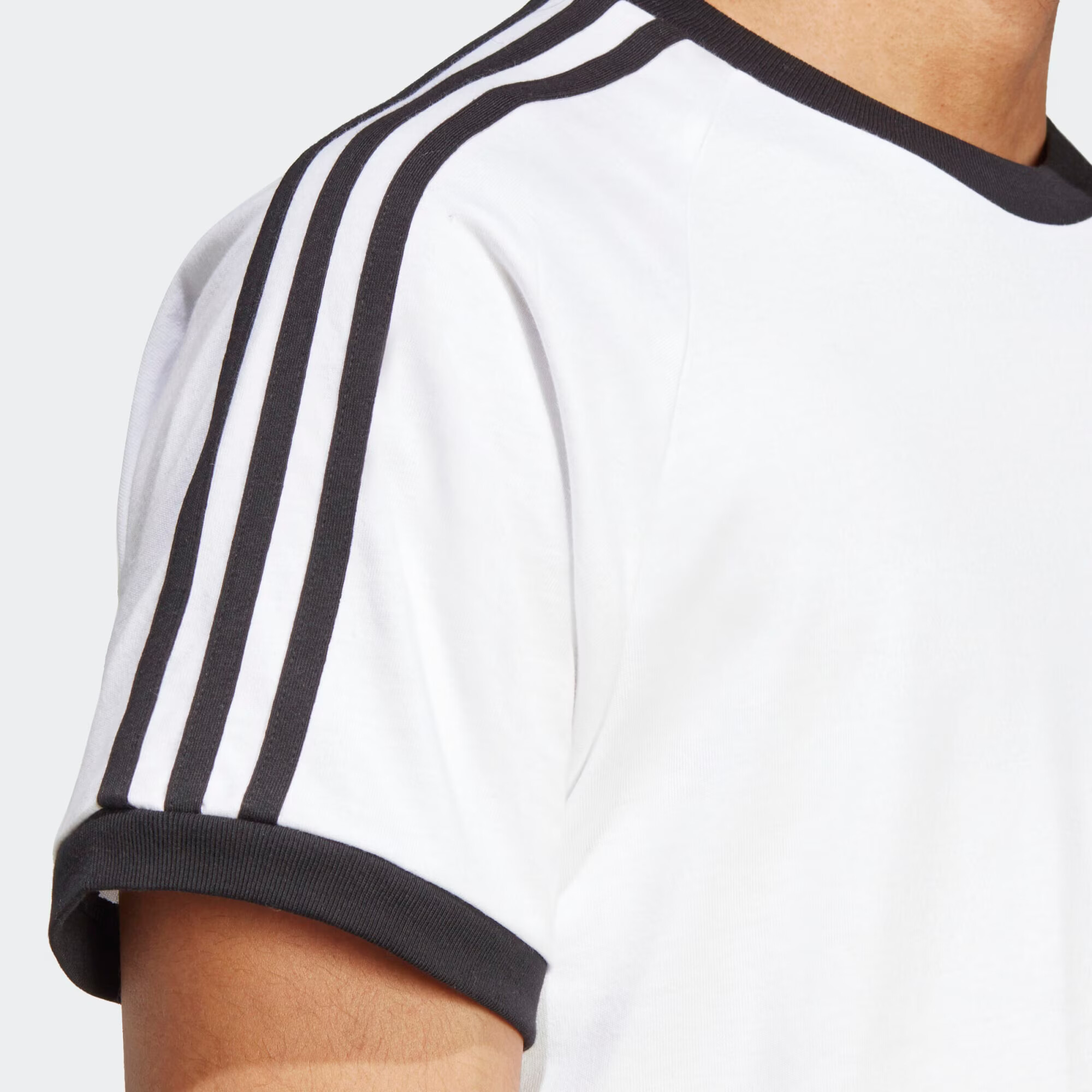 ADIDAS ORIGINALS Tricou 'Adicolor Classics' negru / alb - Pled.ro