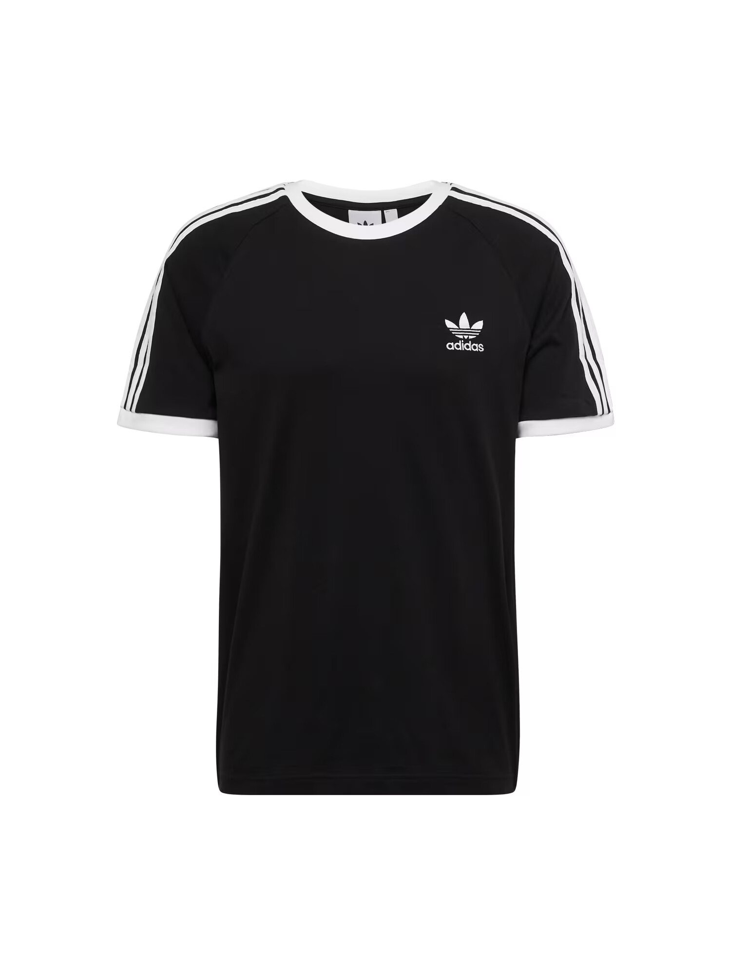 ADIDAS ORIGINALS Tricou 'Adicolor Classics' negru / alb - Pled.ro