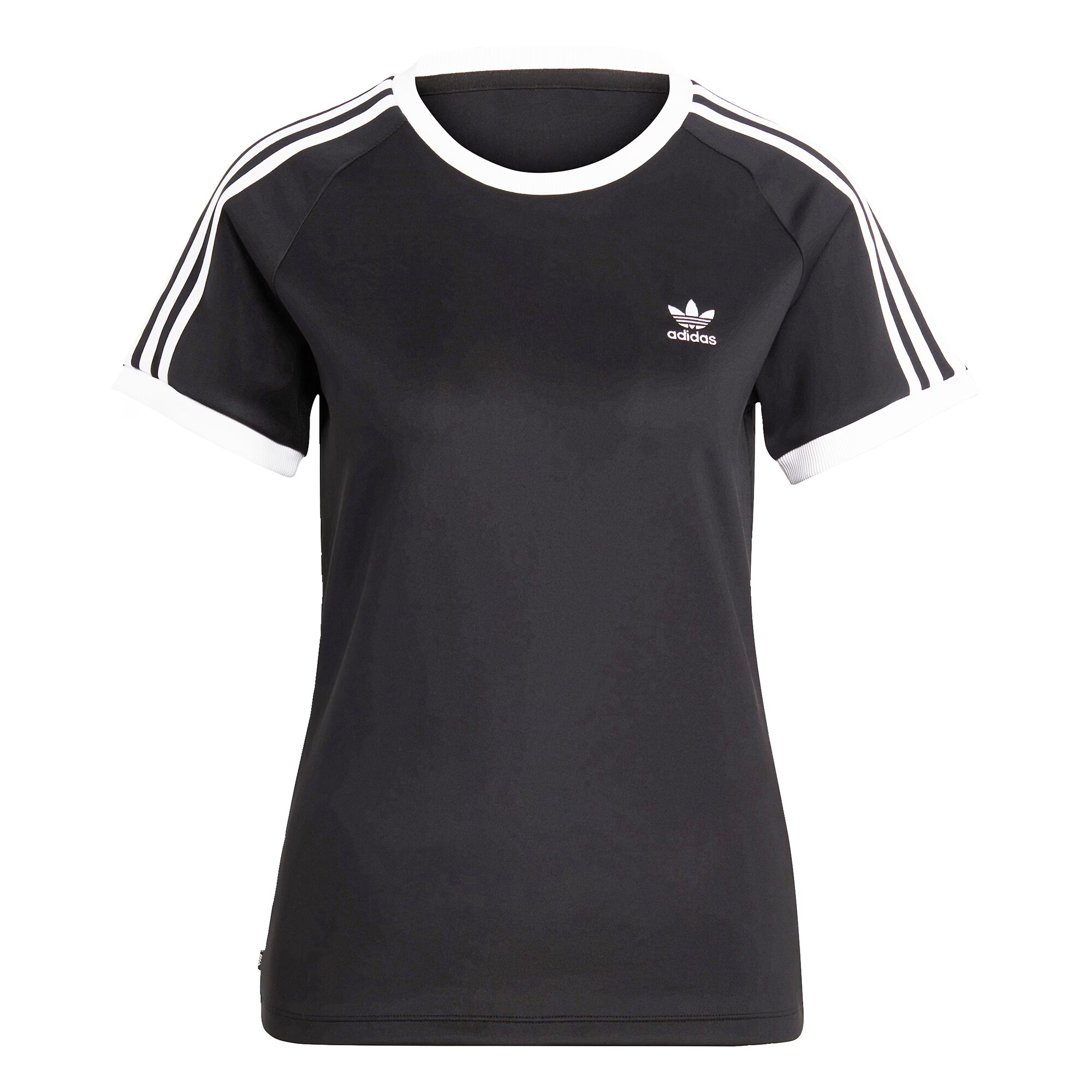 ADIDAS ORIGINALS Tricou 'Adicolor Classics 3-Stripes' negru / alb - Pled.ro