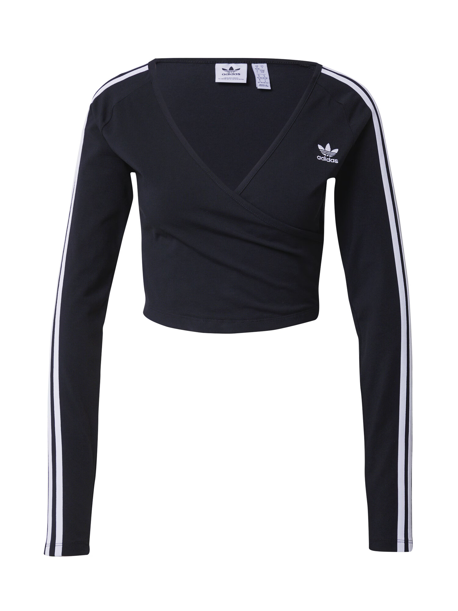 ADIDAS ORIGINALS Tricou 'Adicolor Classics ' negru / alb - Pled.ro