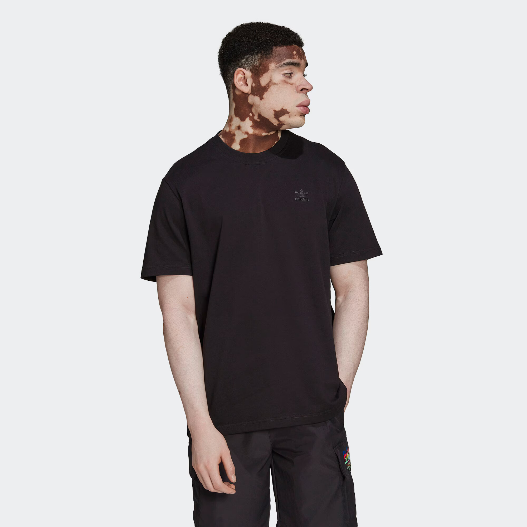 ADIDAS ORIGINALS Tricou 'Ozworld ' negru / alb - Pled.ro