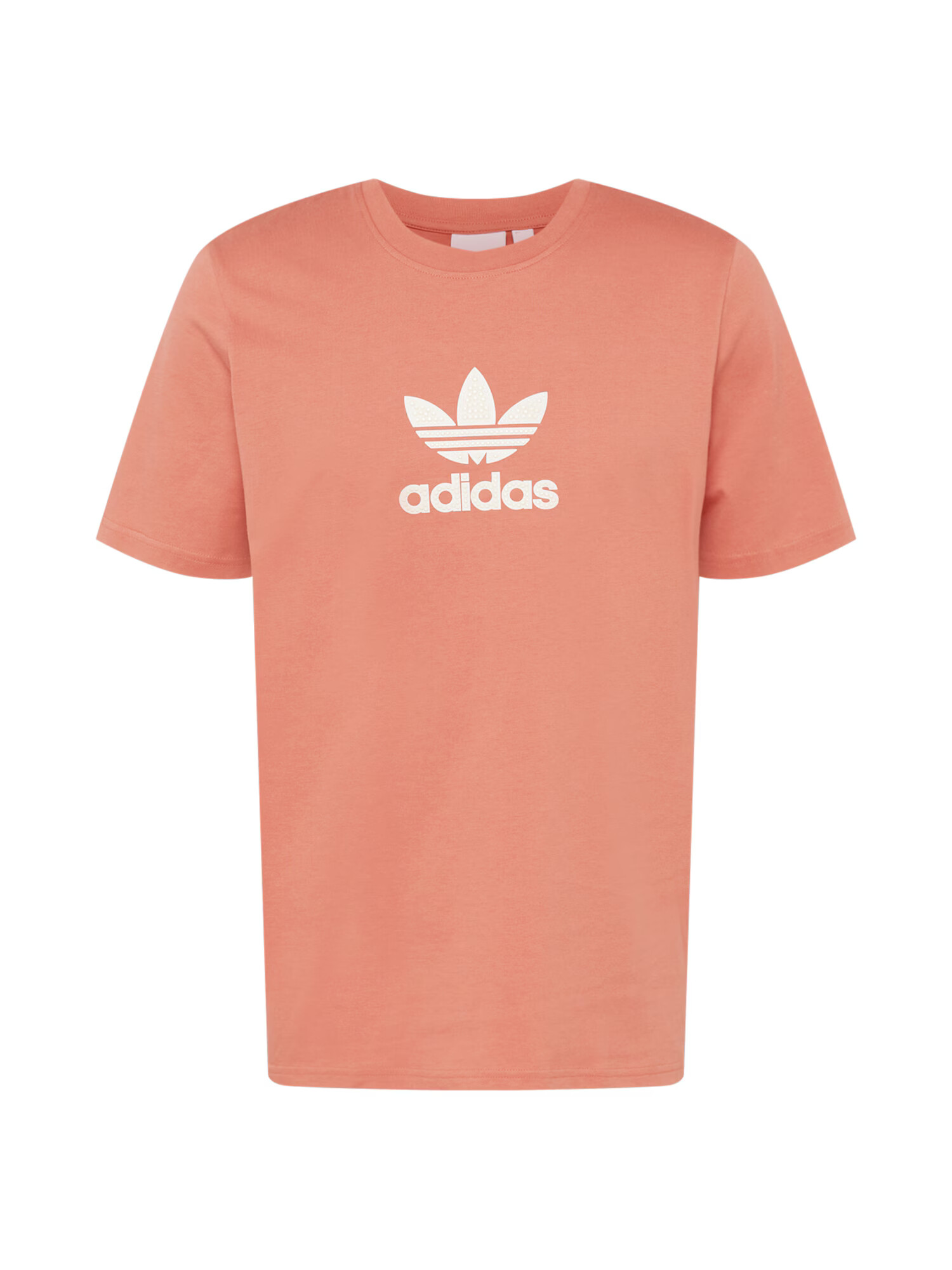 ADIDAS ORIGINALS Tricou 'Trefoil Series' portocaliu / alb - Pled.ro