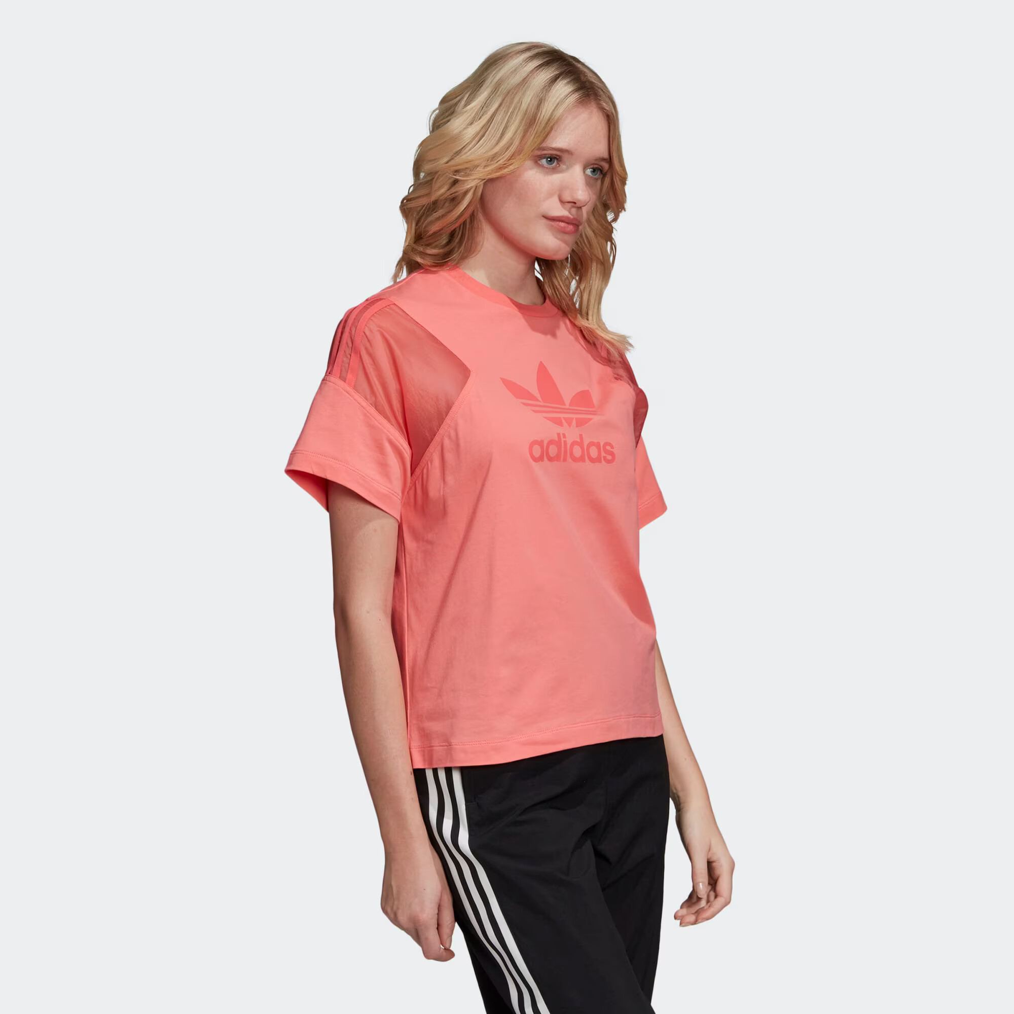 ADIDAS ORIGINALS Tricou rosé - Pled.ro